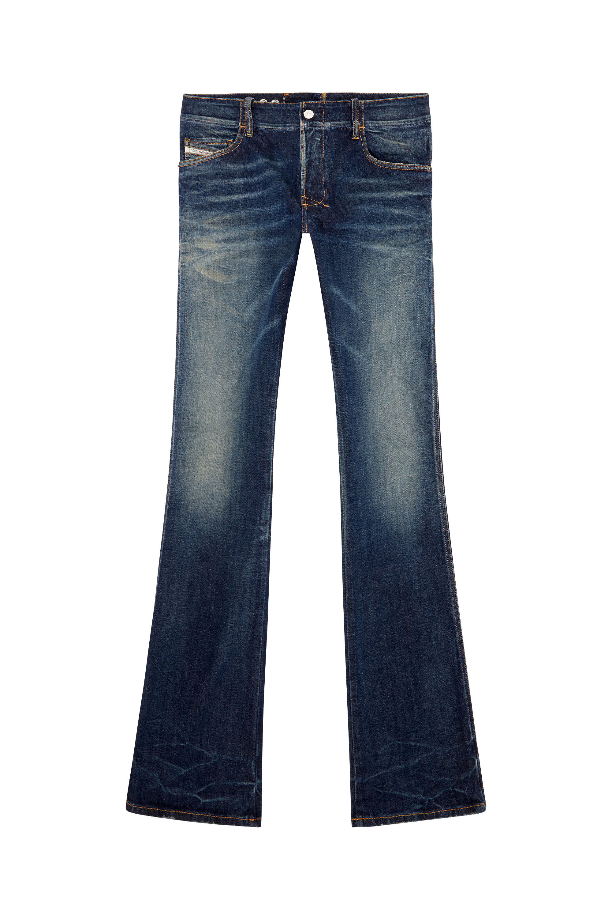 Diesel - Bootcut Jeans D-Backler 09H79, Bleu Foncé - Image 2
