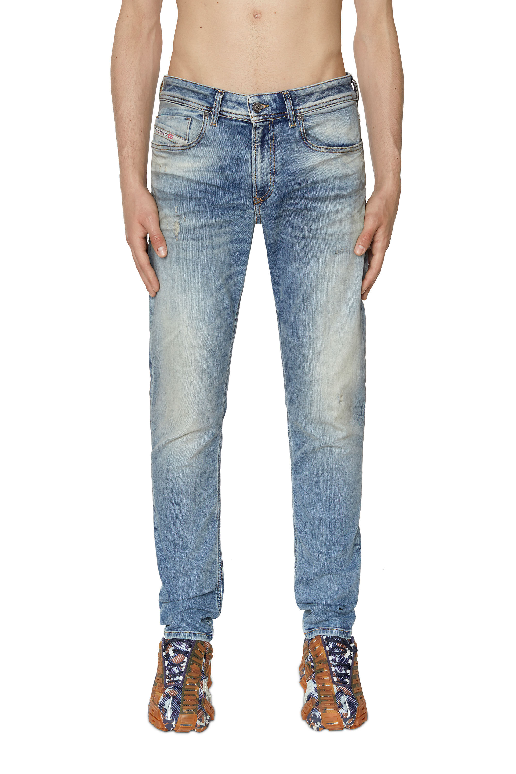 1979 SLEENKER 068BI Homme Jeans Skinny Bleu moyen Diesel