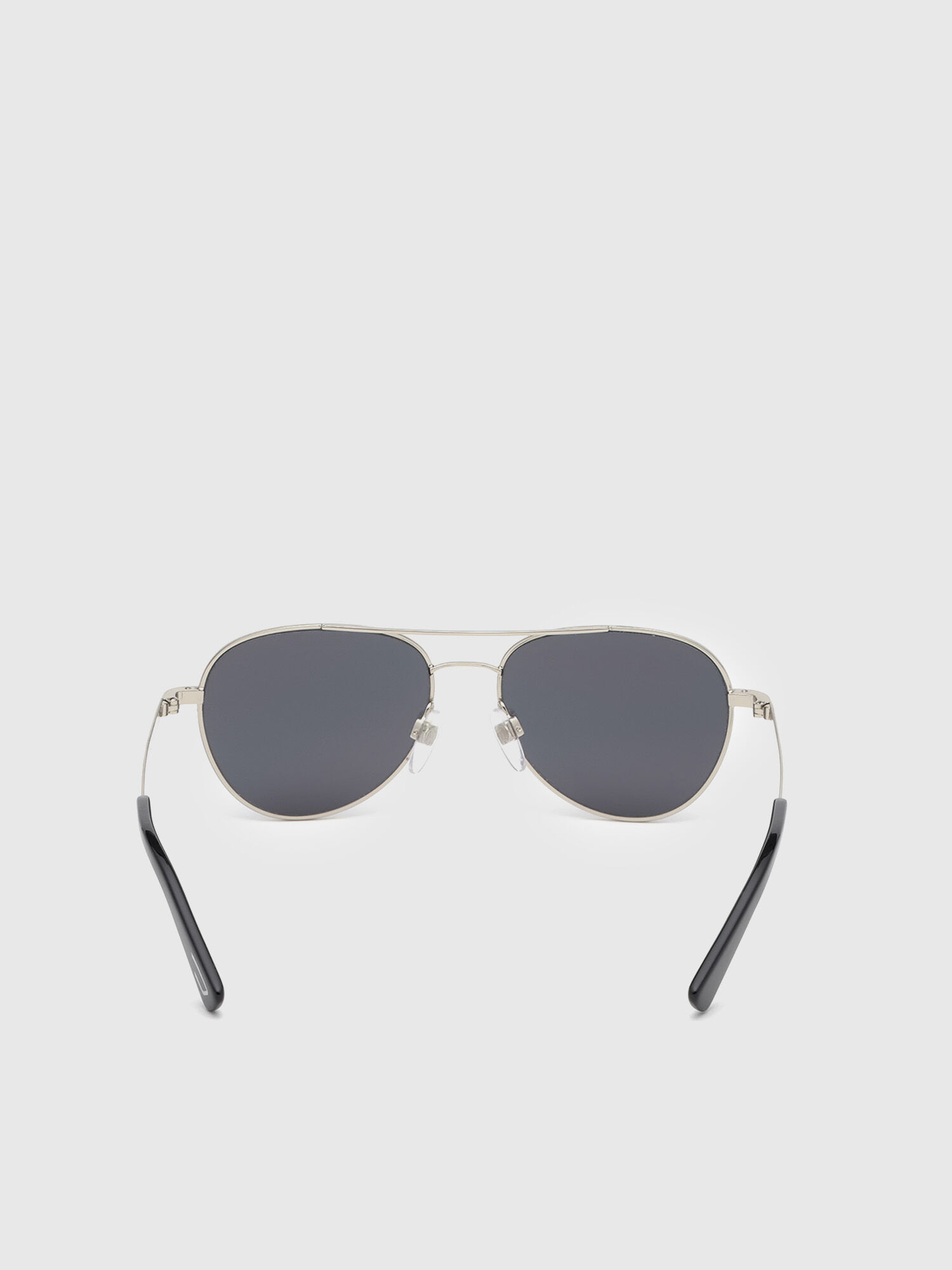 Diesel - DL0291, Lunettes de soleil de forme pilote en métal Mixte in Gris argenté - 4