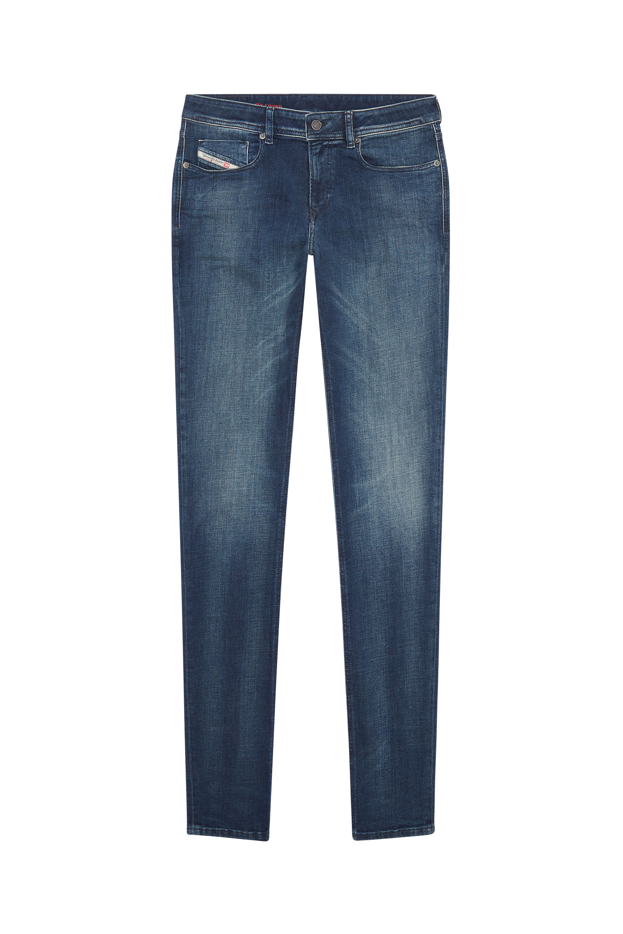 Diesel - 1979 Sleenker 09F58 Skinny Jeans, Bleu Foncé - Image 2