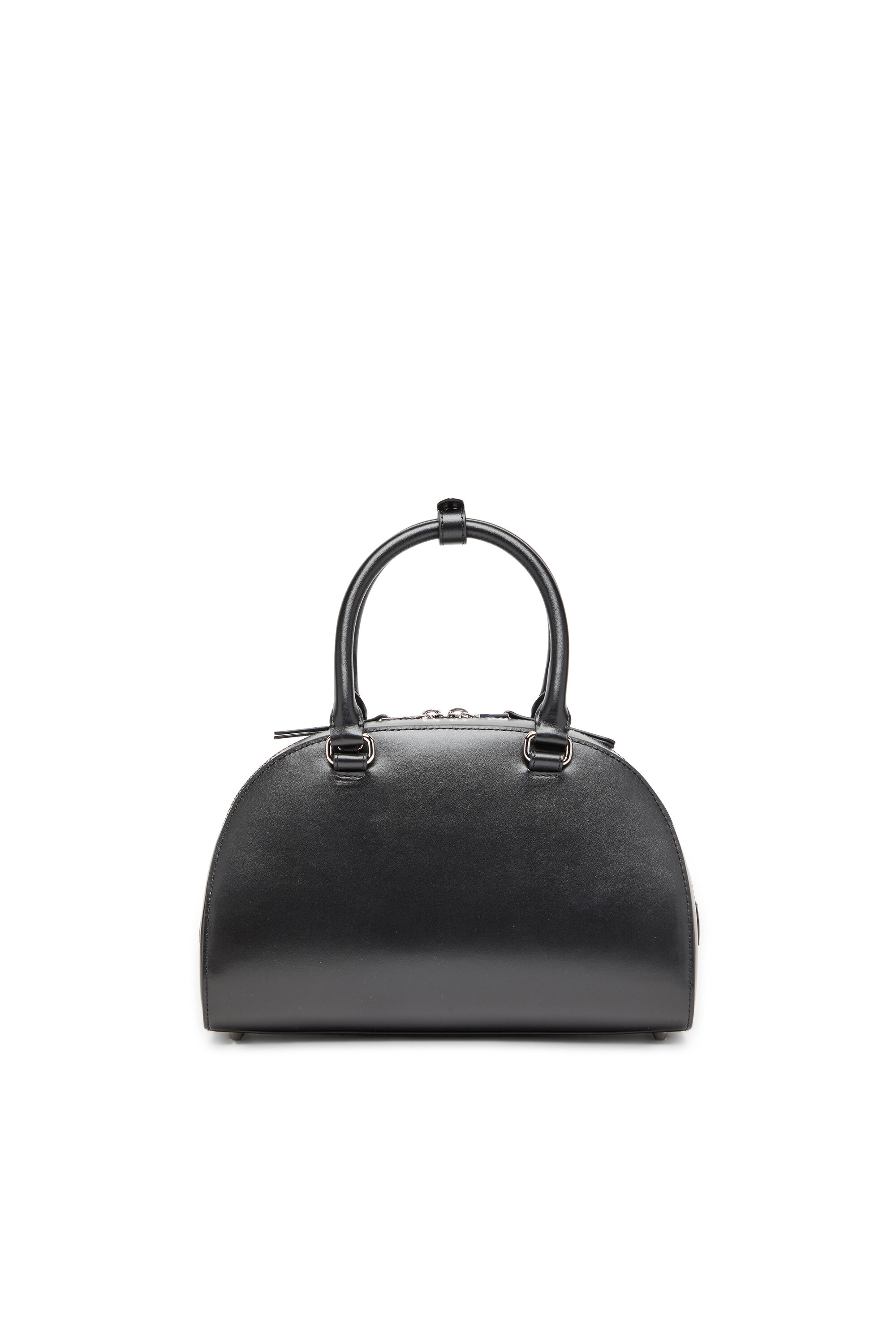 Diesel - 1DR DOME TOP HANDLE, Sac bowling en cuir Femme in Noir - 3