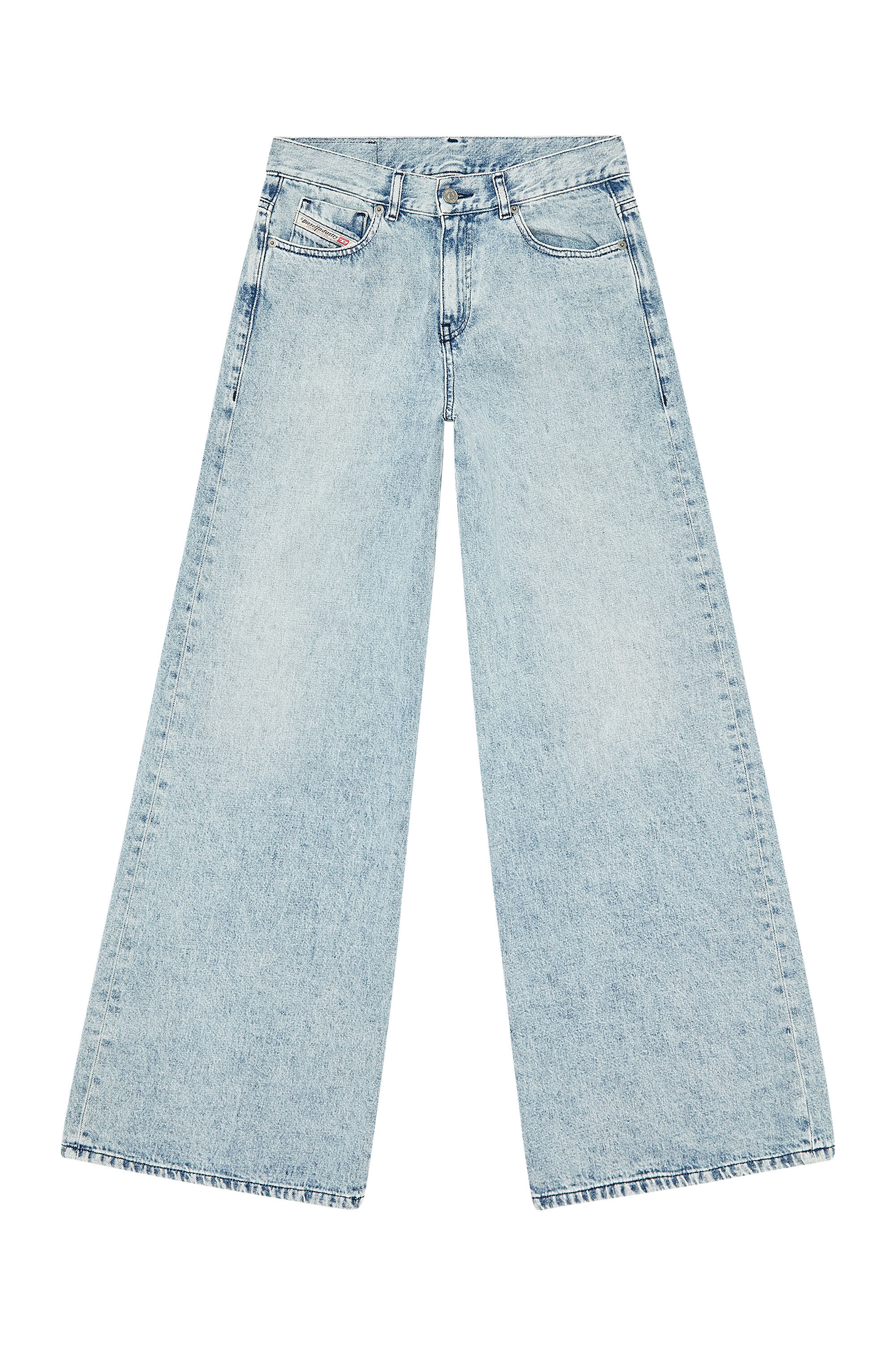 Diesel - Bootcut and Flare Jeans 1978 D-Akemi 09I79, Bleu Clair - Image 2