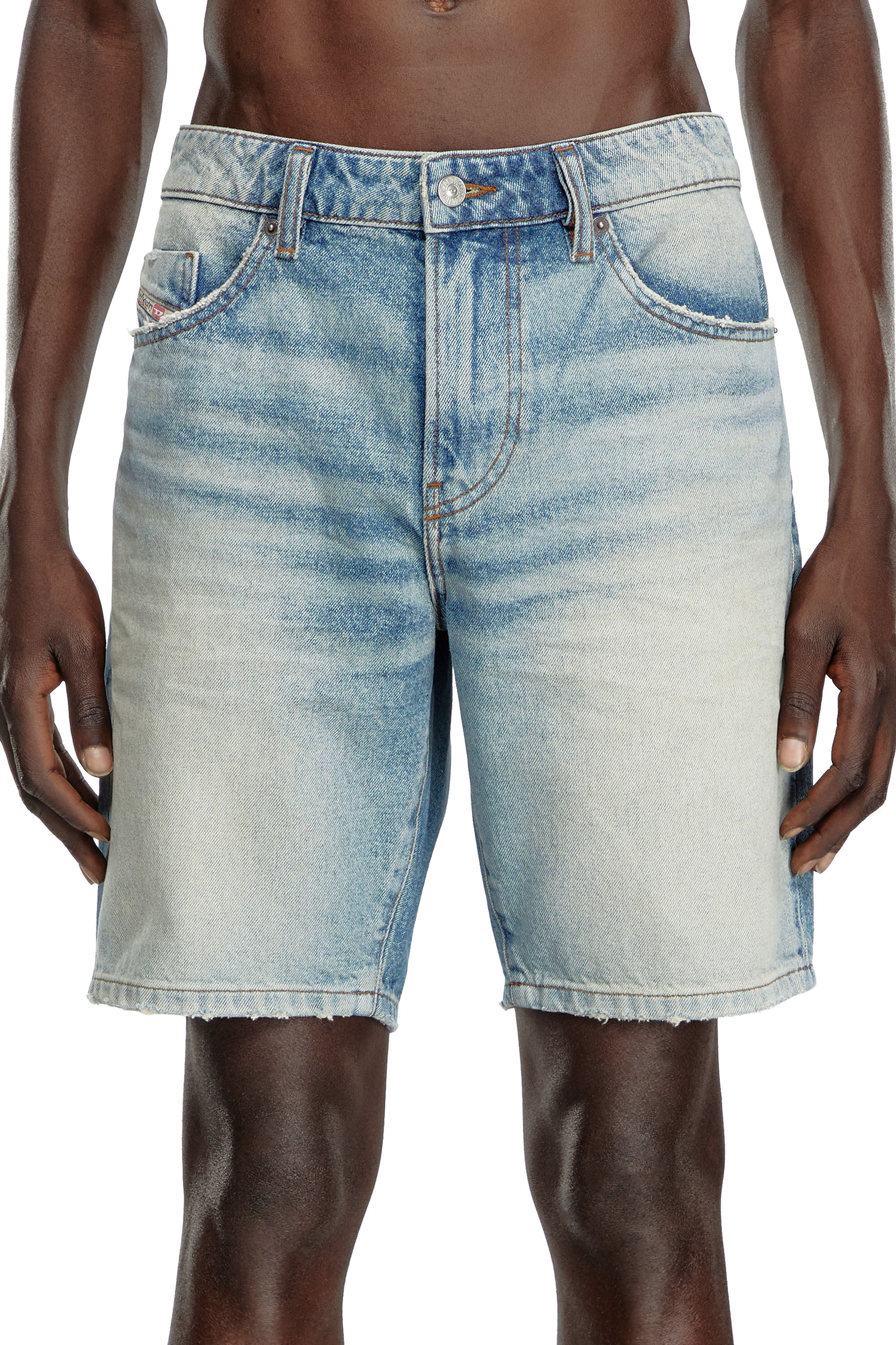Men s Slim denim shorts Blue Diesel