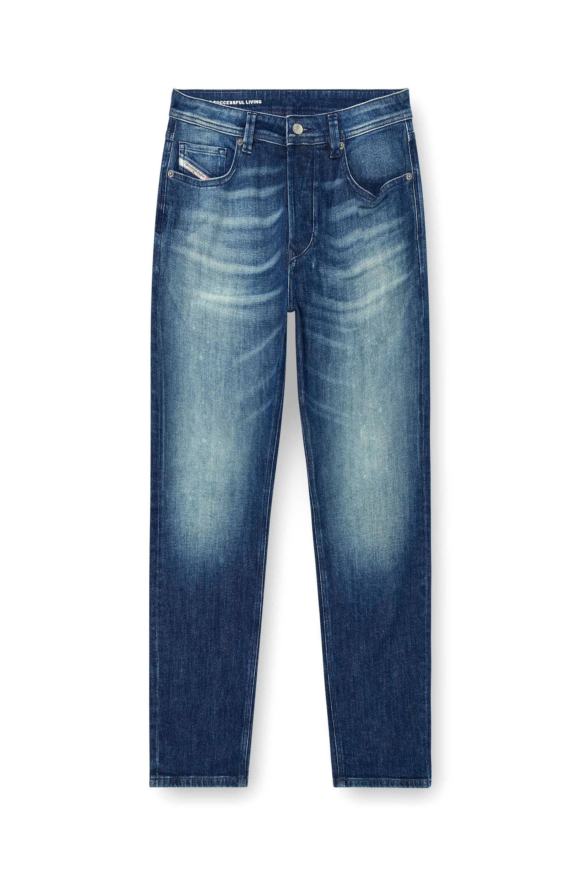 Diesel - Regular Jeans 1986 Larkee-Beex 0KBBR Homme, Bleu Fonc&eacute; - Image 6