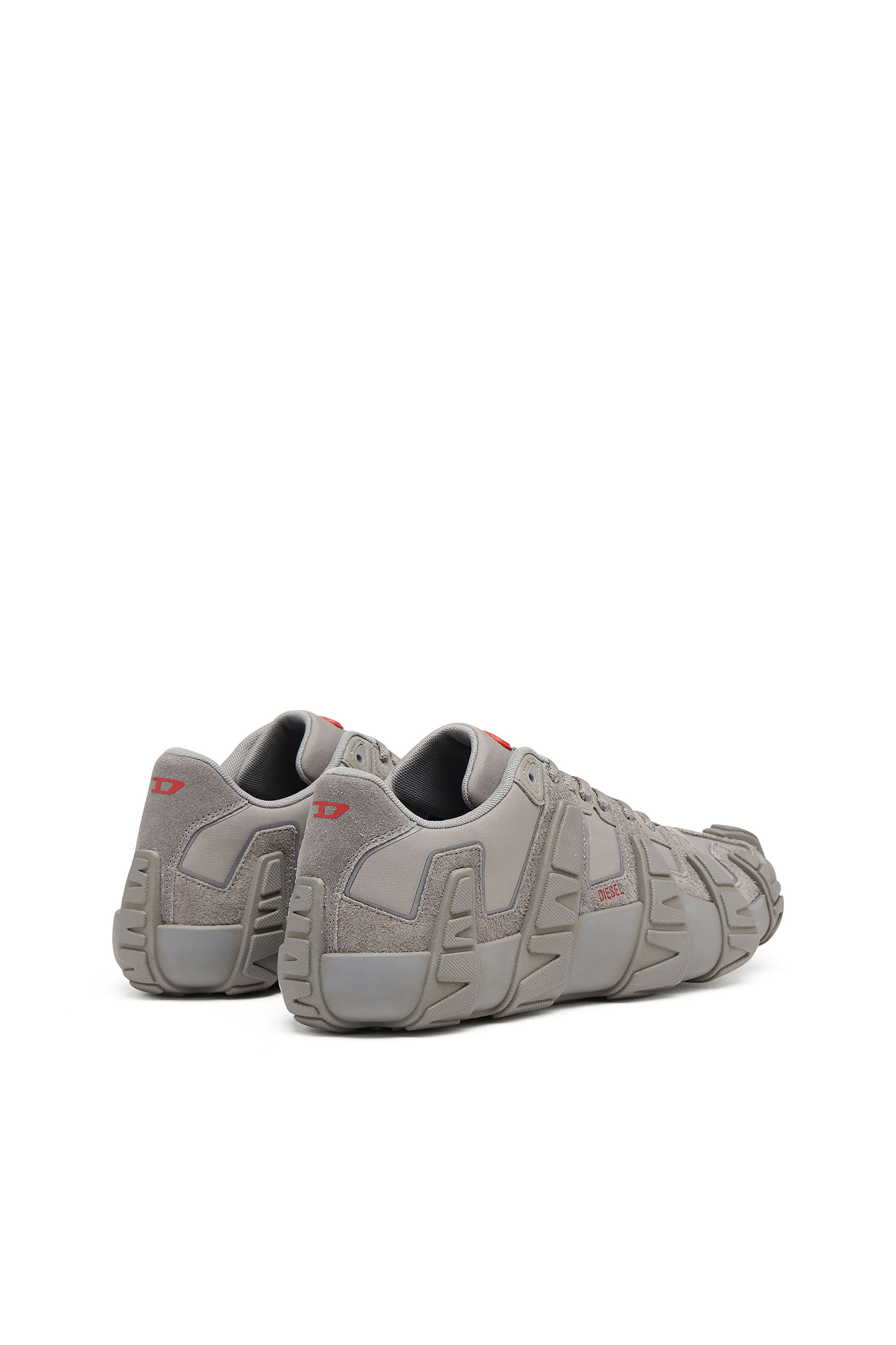 Diesel - S-D-GRIFFE LOW, S-D-Griffe - Baskets en nylon Homme in Gris - 3