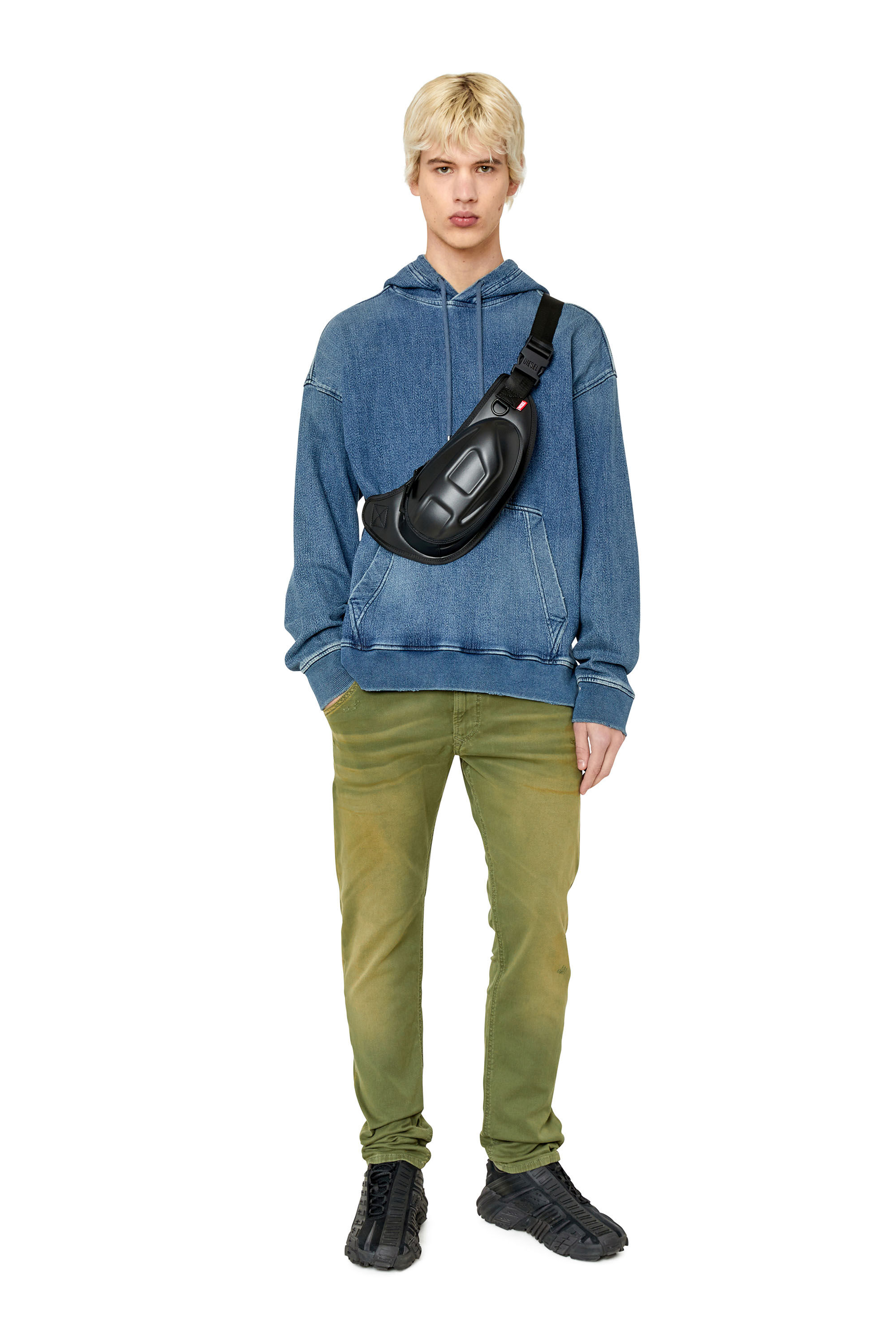 Diesel - Krooley JoggJeans® 09E98 Tapered, Vert - Image 1