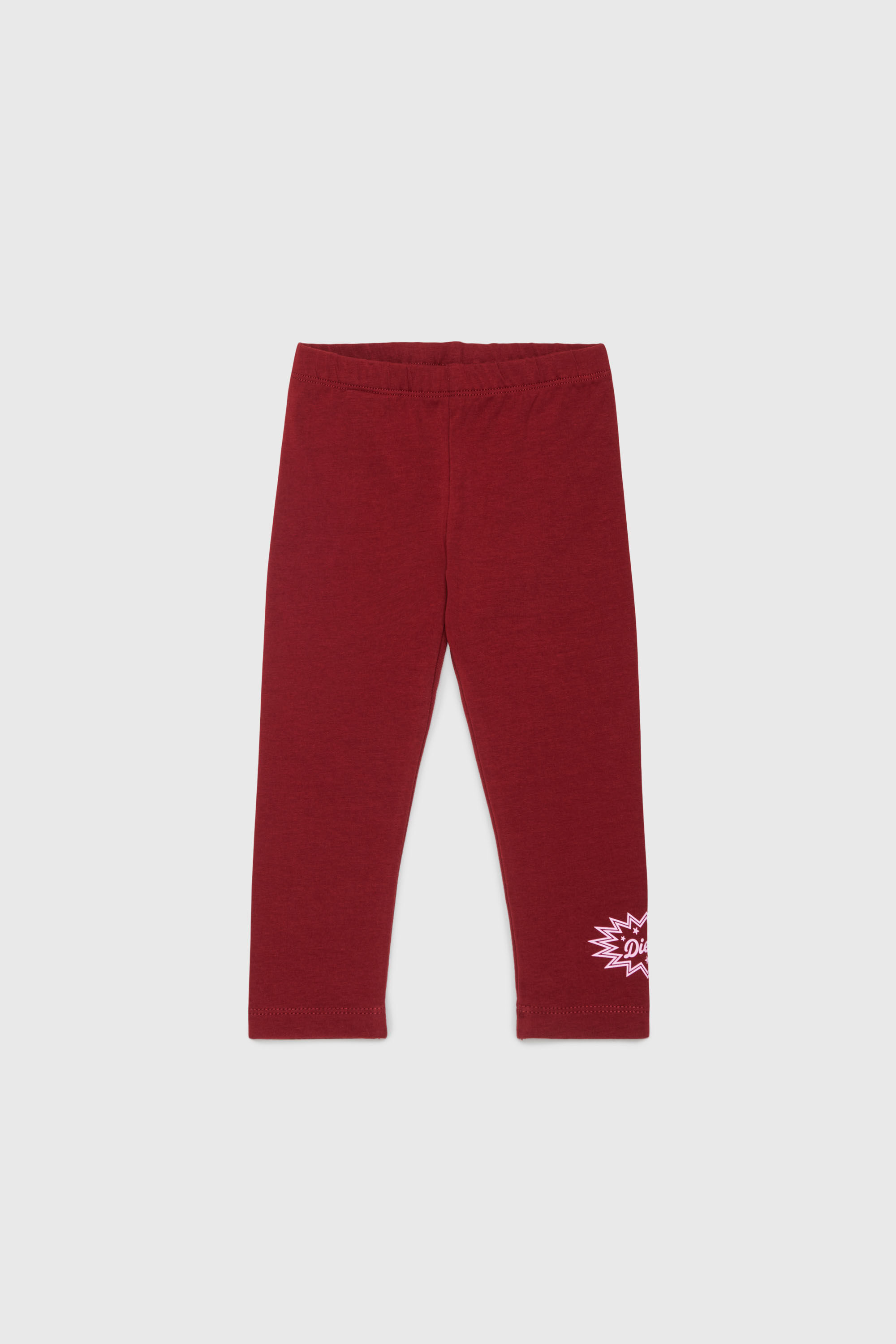 Diesel - PFUMB, Legging avec imprim&eacute; logo starburst Femme in Rouge - 1