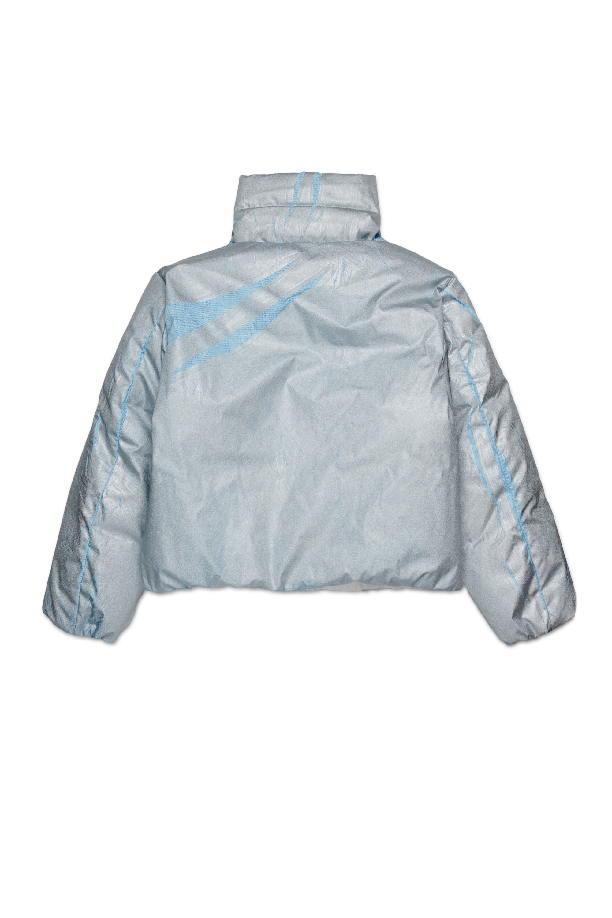 Diesel - JWHIMSY, Veste à fermeture éclair frontale Femme in Bleu - 2