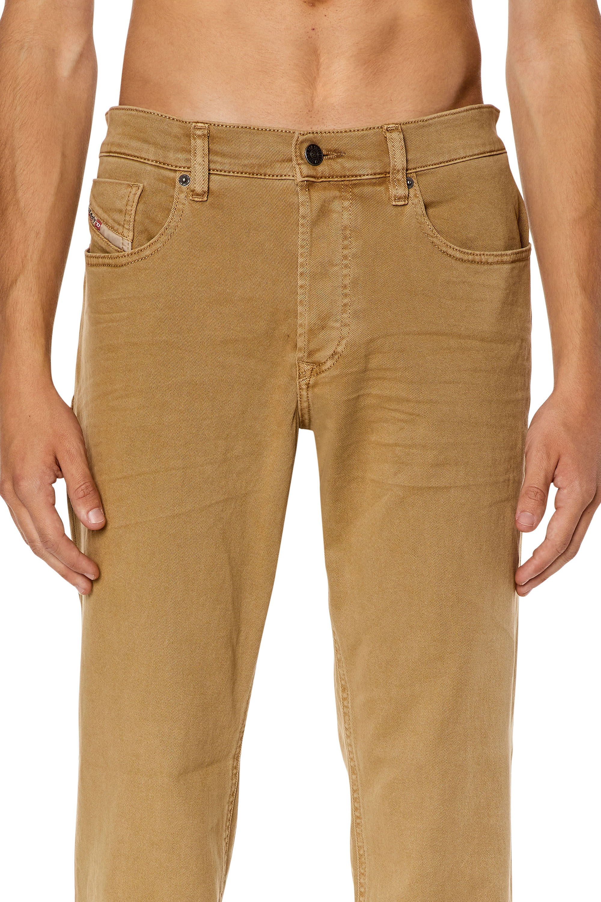 Jeans Regular Homme Marron Clair Diesel 2023 D Finitive