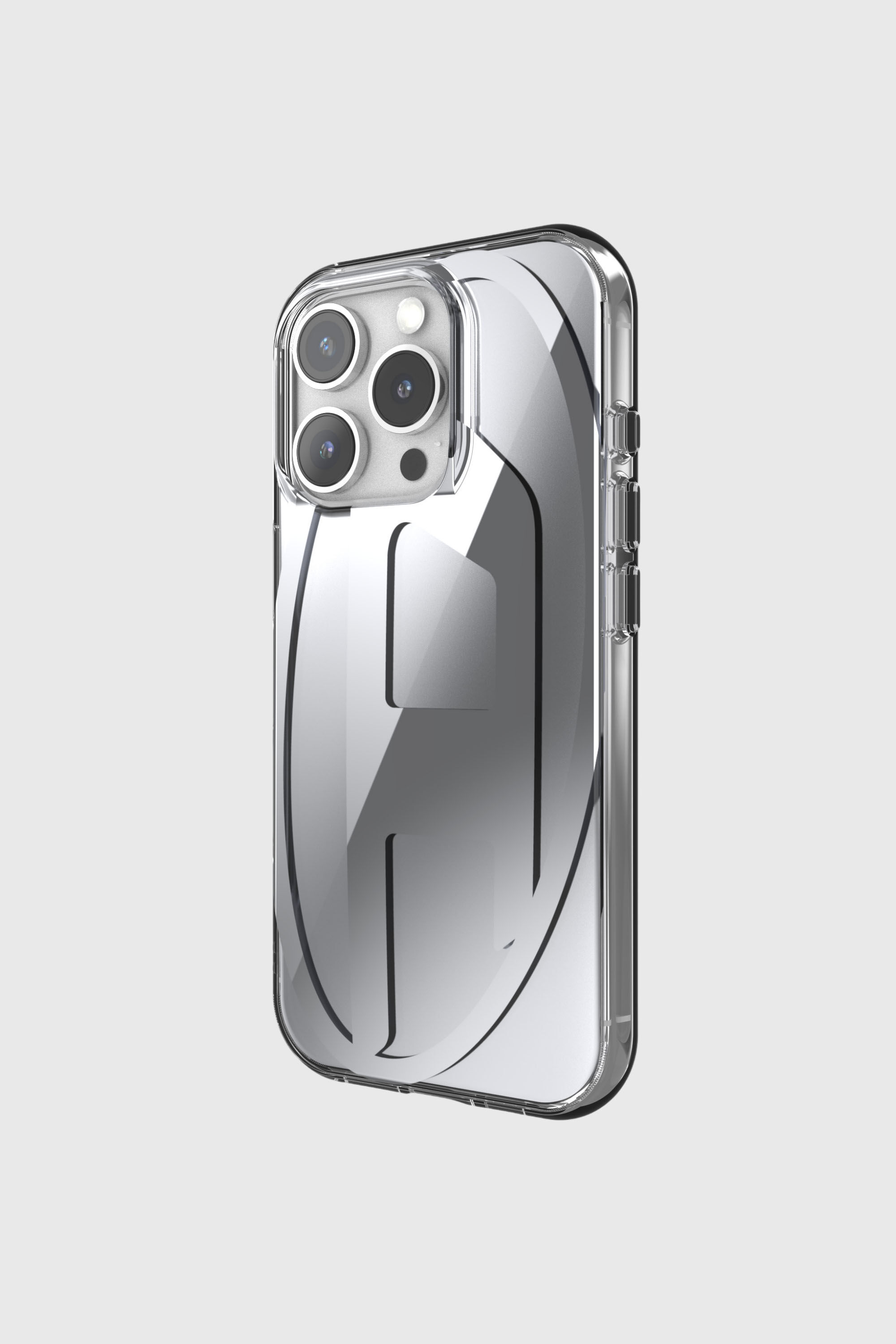 Diesel - 60160 AOP CASE, Coque miroir pour l'iP 16 Pro Mixte in Gris - 3