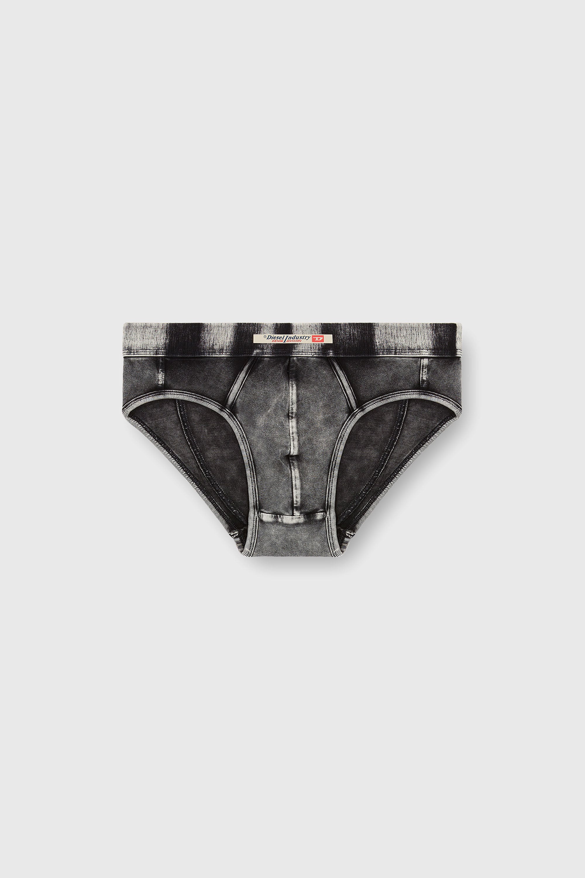 Diesel - ANDRE-DNM, Slip effet denim Homme in Noir - 2