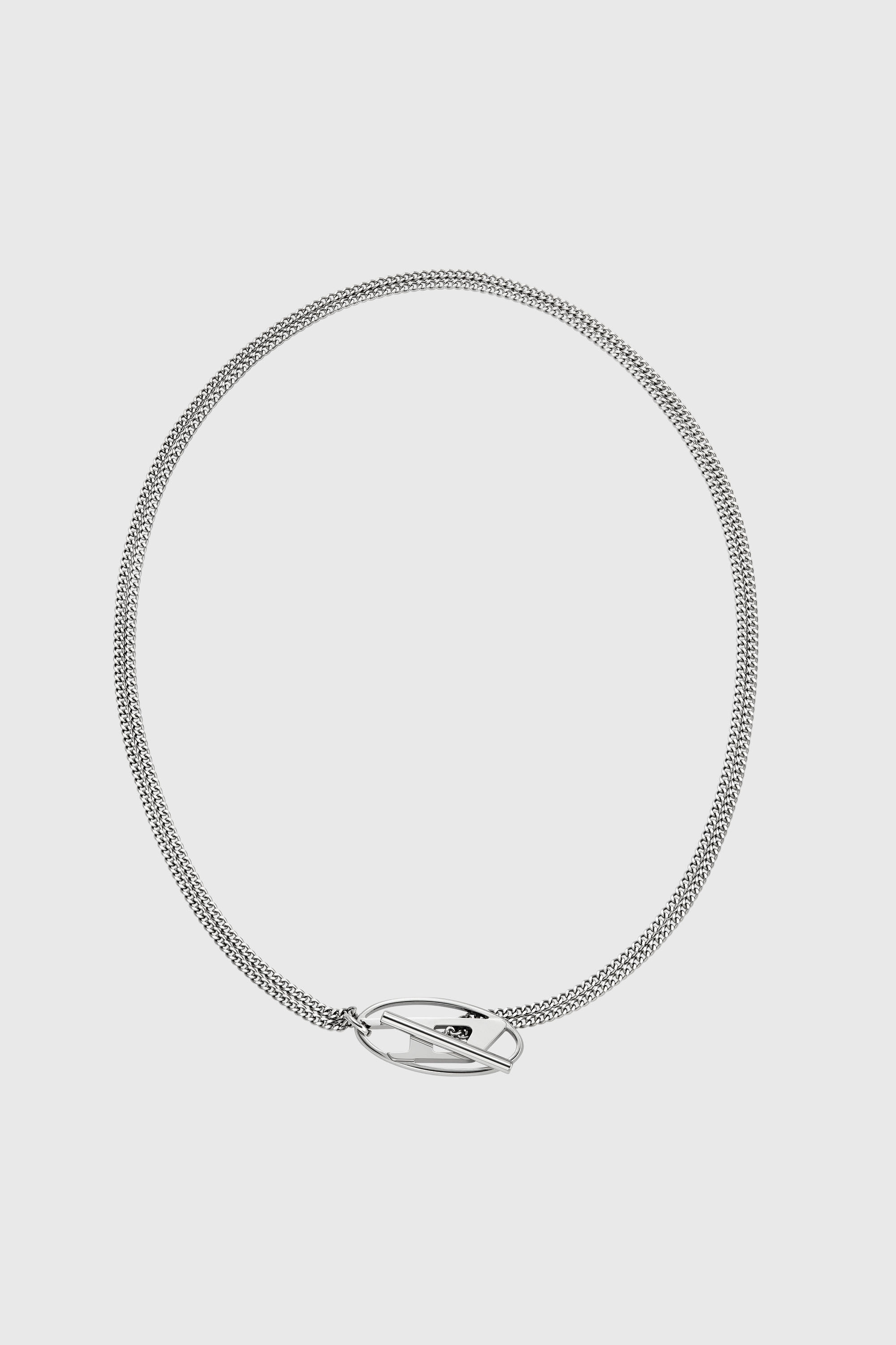Diesel - DX1534040, Collier cha&icirc;ne en acier inoxydable Mixte in Gris argent&eacute; - 1