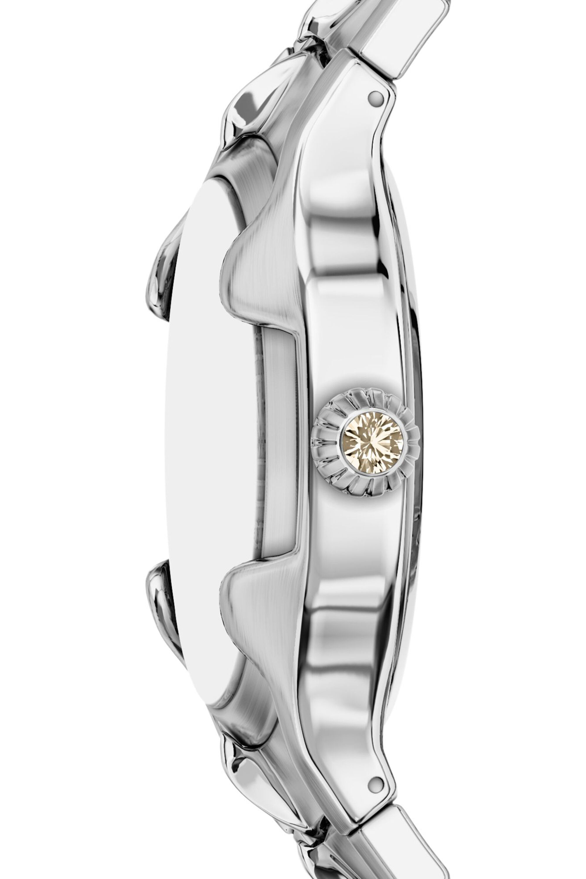 Diesel - DZ5631 WATCH, Montre Vert en acier inoxydable Homme in Gris argent&eacute; - 3