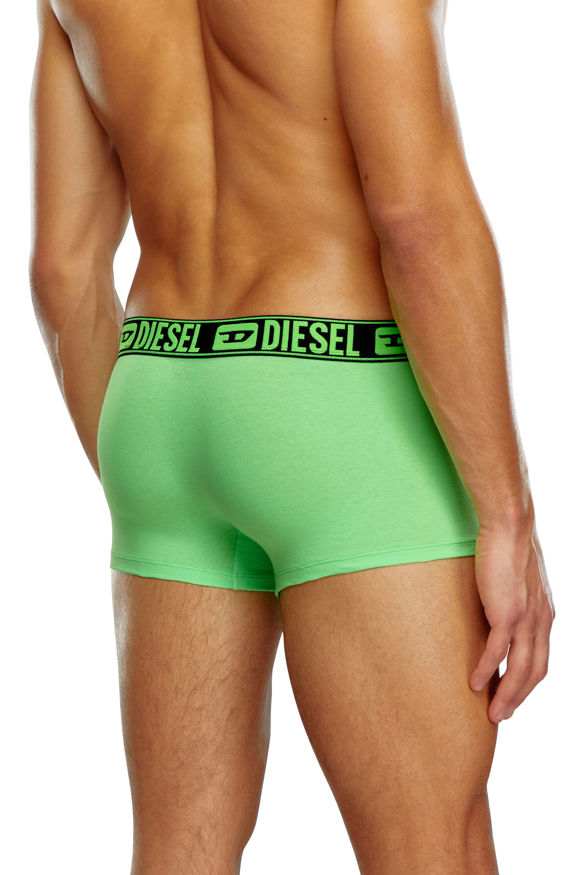Diesel - UMBX-DAMIENTHREEPACK, Lot de trois boxers avec taille fluo Homme in Polychrome - 4