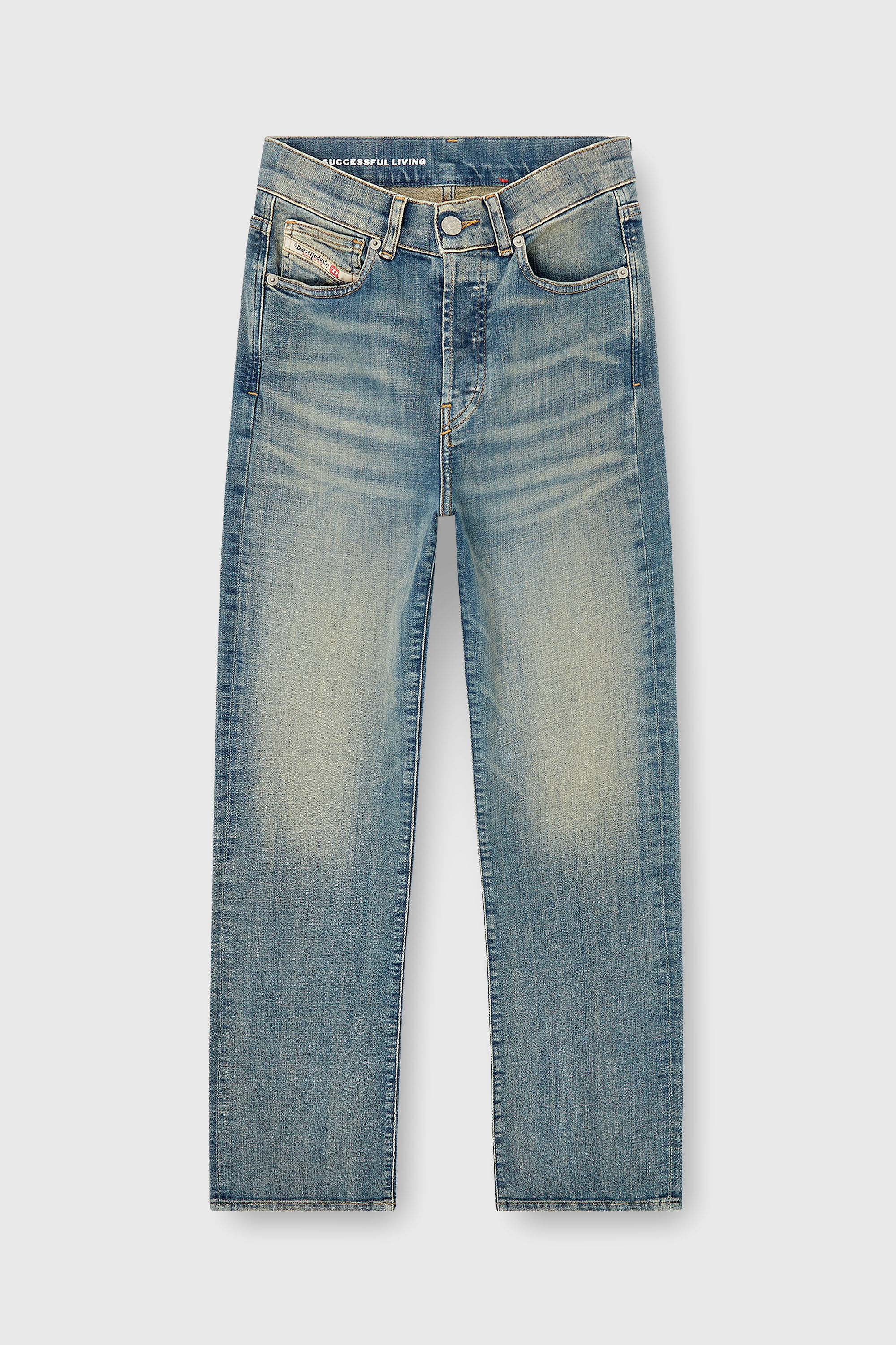 Diesel - Regular Jeans 1971 D-Sent 09N32 Femme, Bleu moyen - Image 4