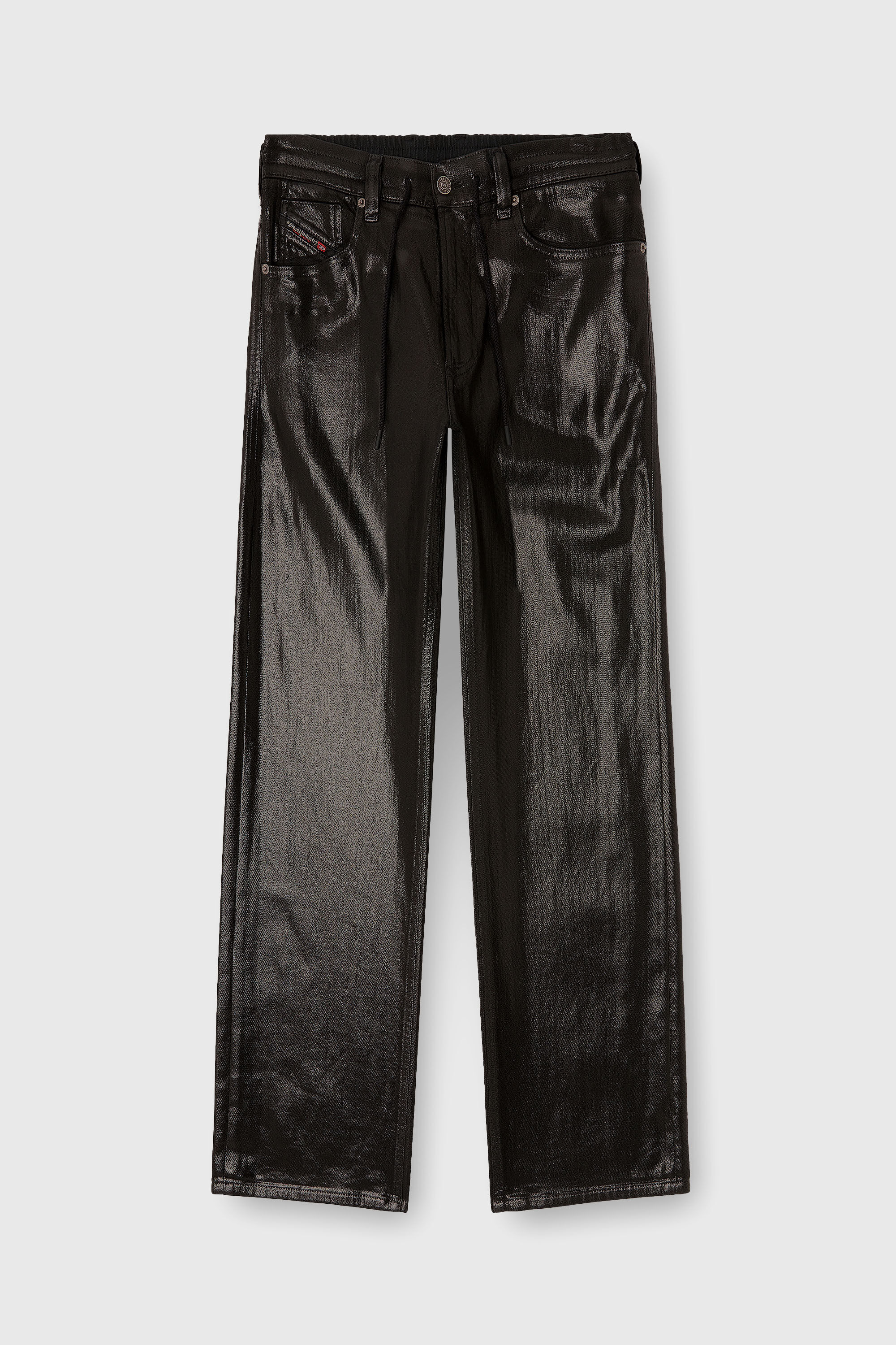 Diesel - Relaxed 2080 D-Reel Joggjeans&reg; 068VD Homme, Noir/Gris fonc&eacute; - Image 4