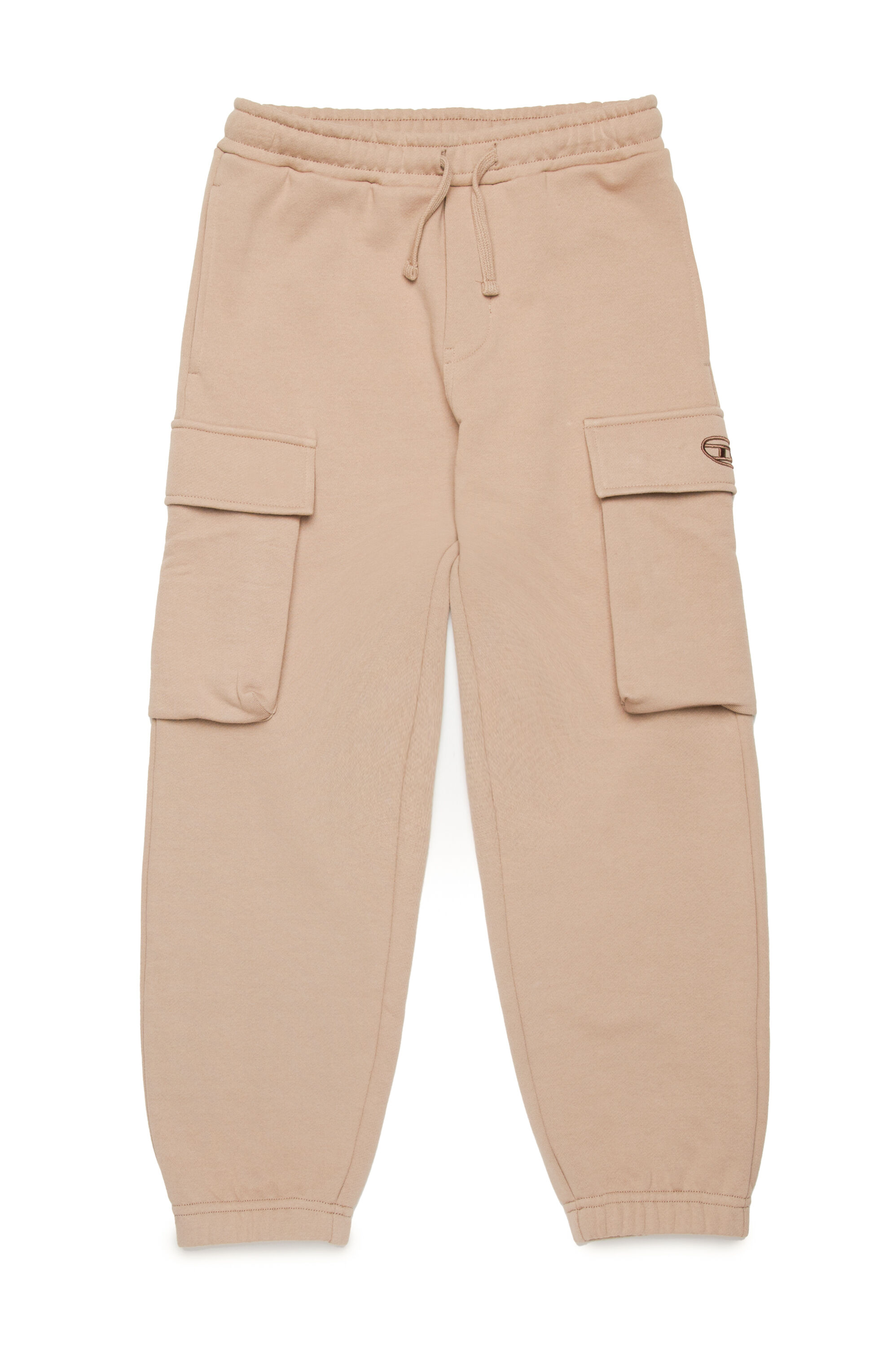 Diesel - PLEKO, Pantalon de survêtement avec poches cargo Homme in Marron - 1