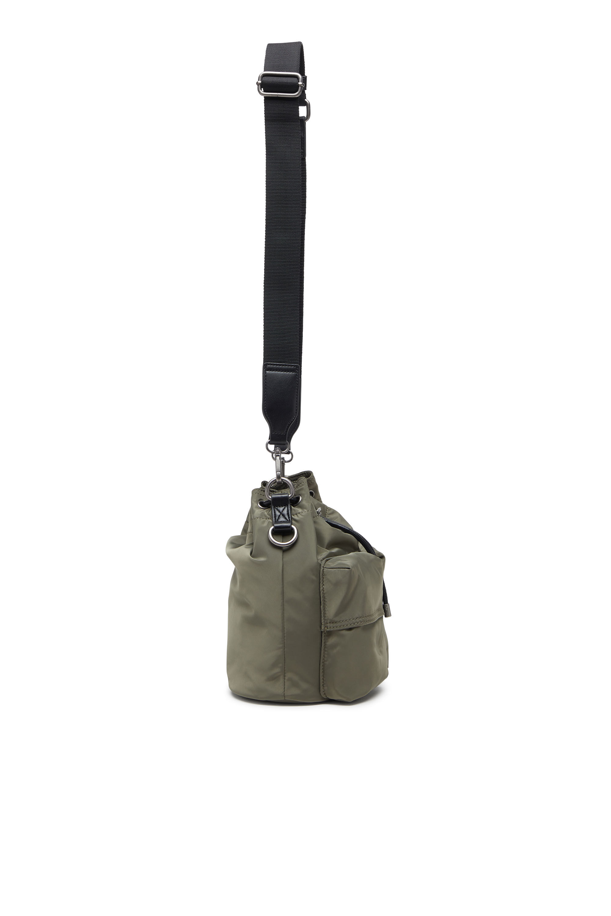 Diesel - MULTI-PKTS BUCKET X, Multi-Pkts-Sac seau multipoche en étoffe utilitaire Mixte in Vert - 4