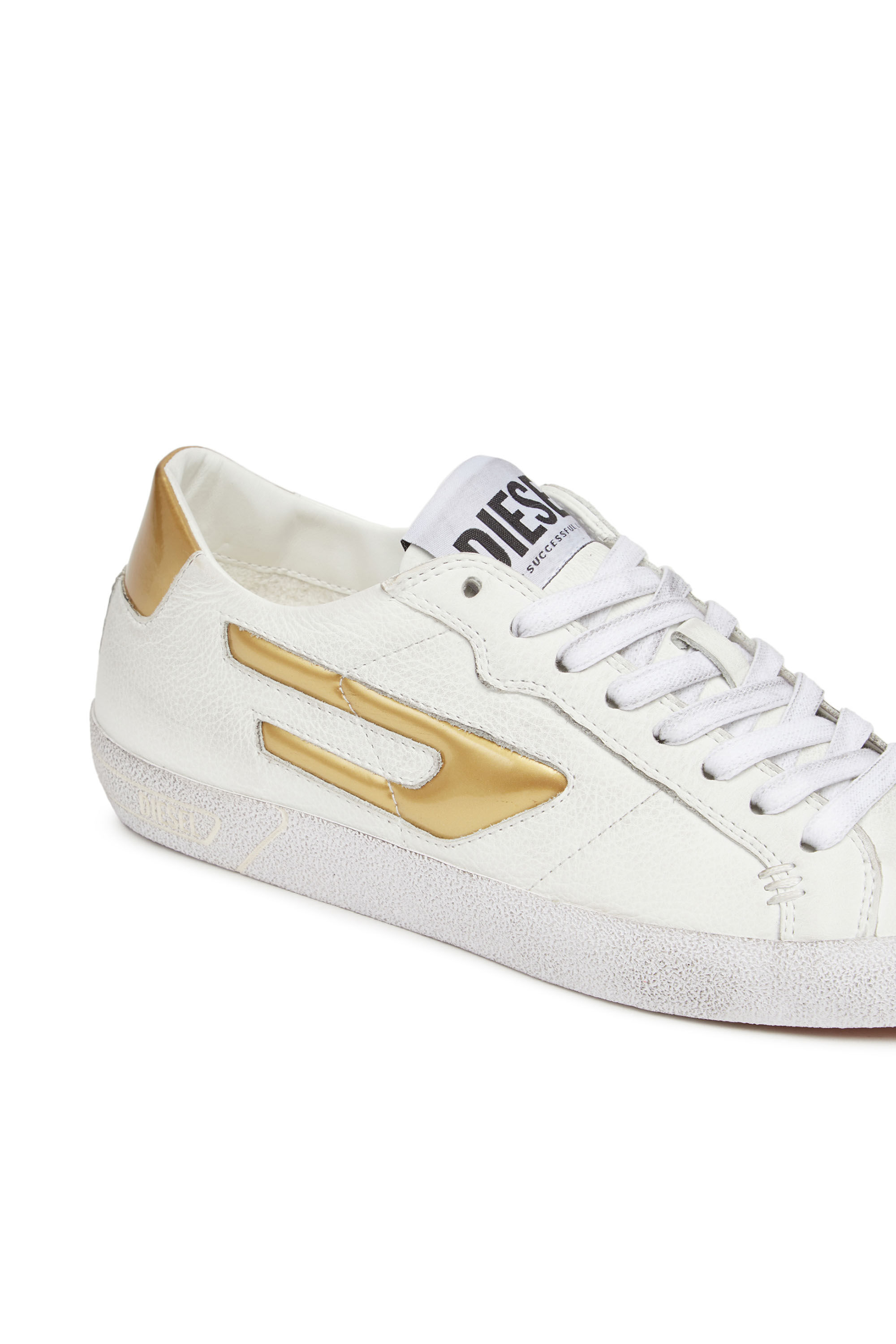 Diesel - S-LEROJI LOW W, S-Leroji Low W - Sneakers basses avec logo D métallisé Femme in Polychrome - 6