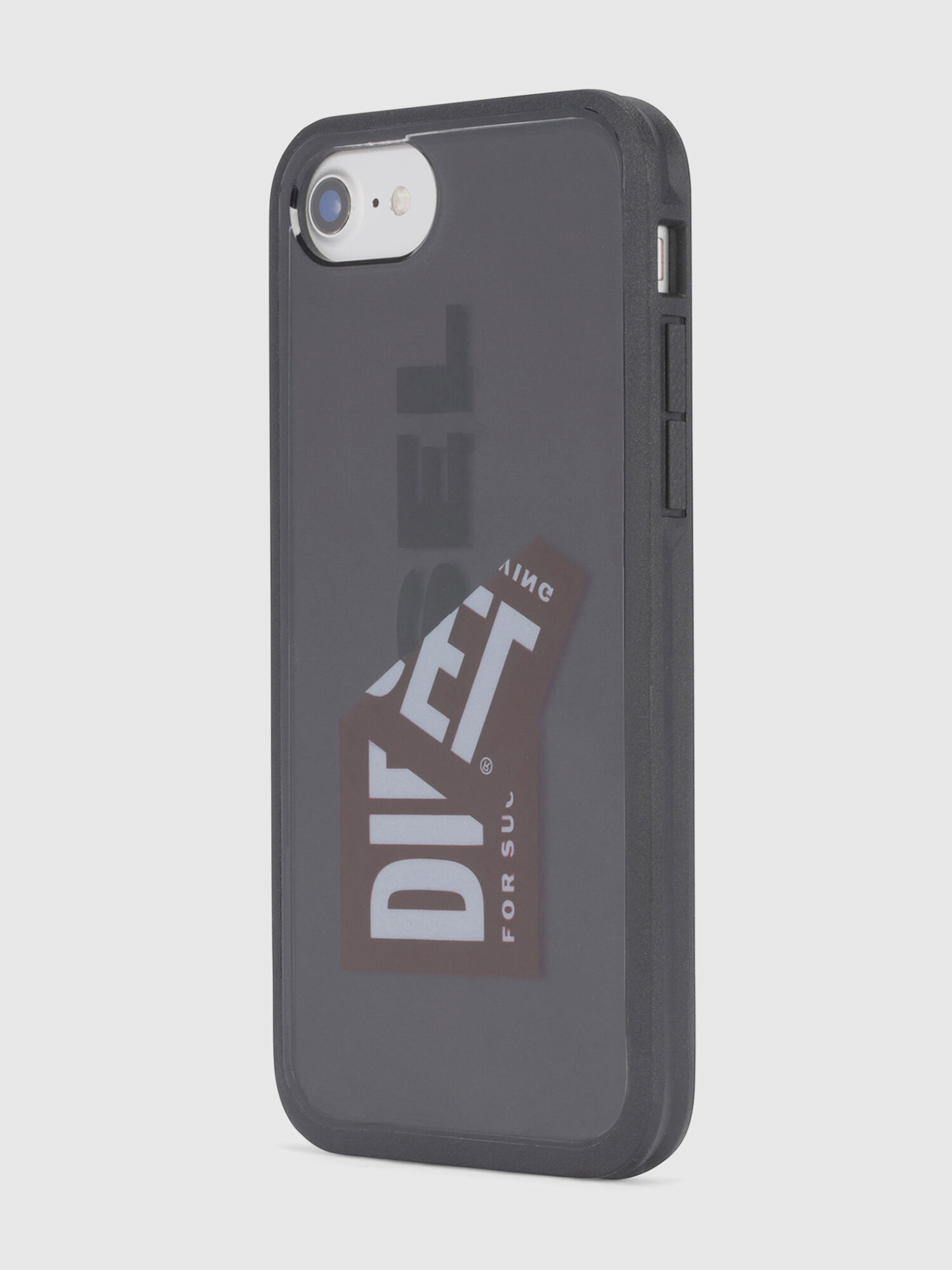 Diesel - STICKER IPHONE 8 PLUS/7 PLUS/6s PLUS/6 PLUS CASE, Coque avec logo, iPhone 8 Plus/7 Plus/6s Plus/6 Plus Mixte in Noir - 5