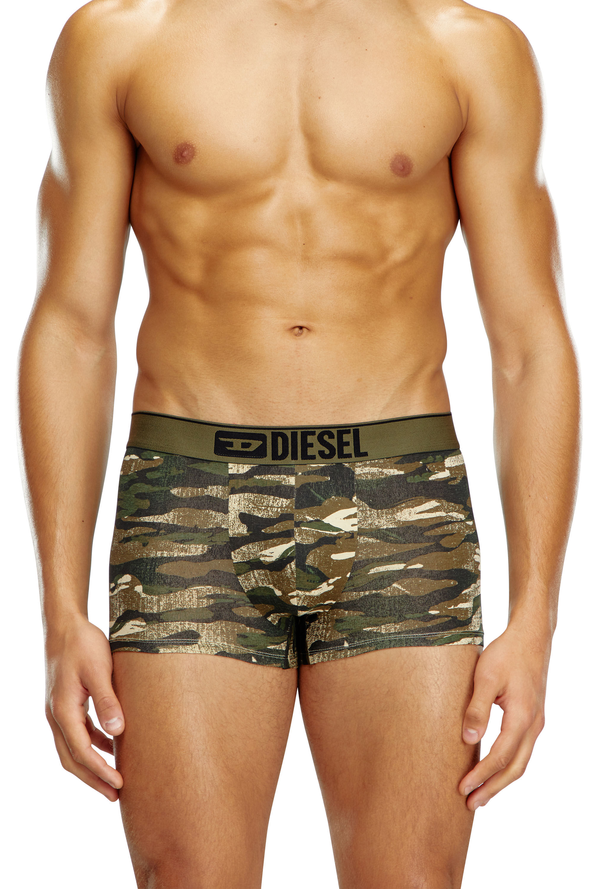 Boxer a imprime camouflage Homme Vert Diesel
