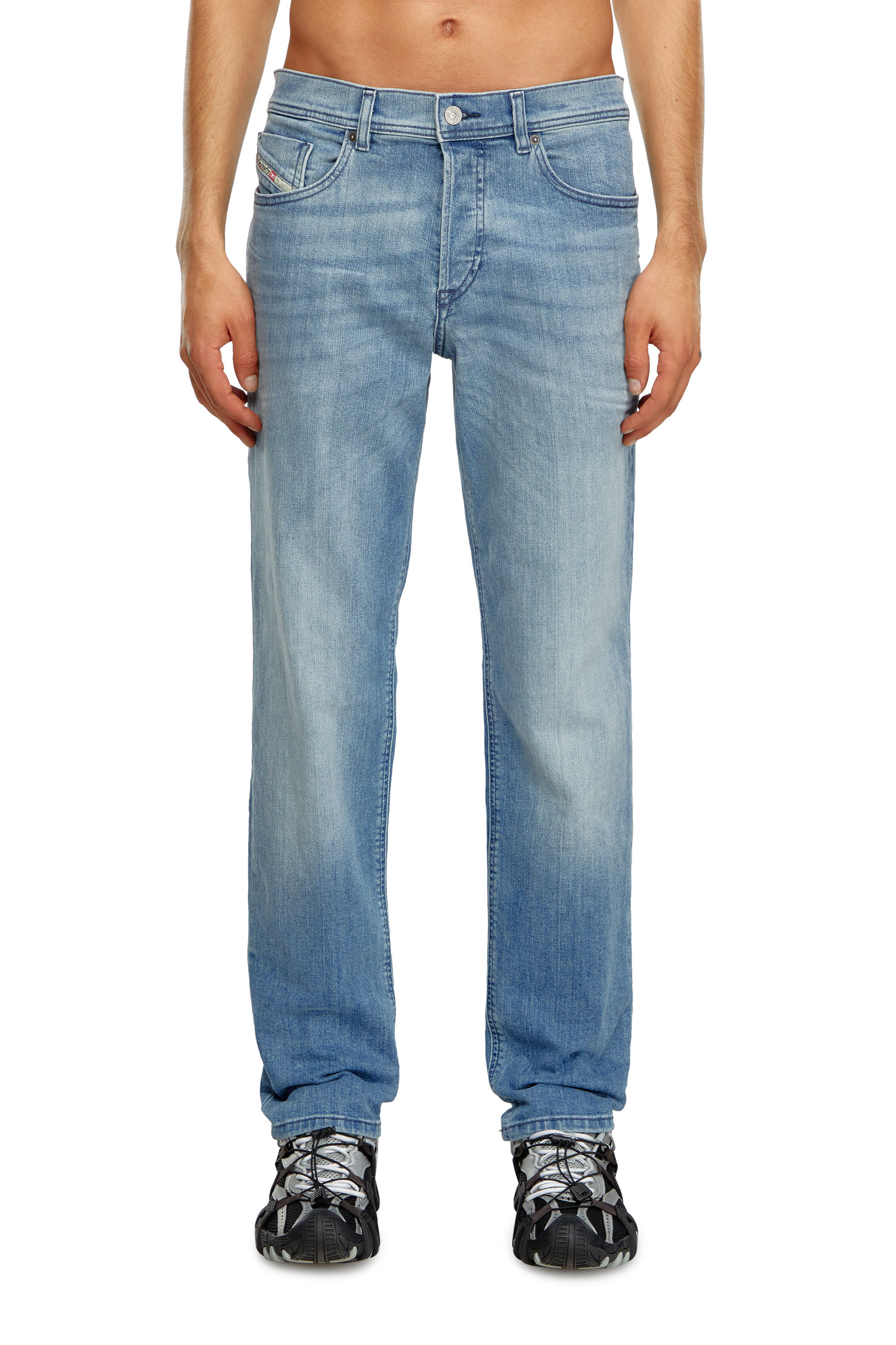 Jeans Regular Homme Bleu Clair Diesel 2023 D Finitive