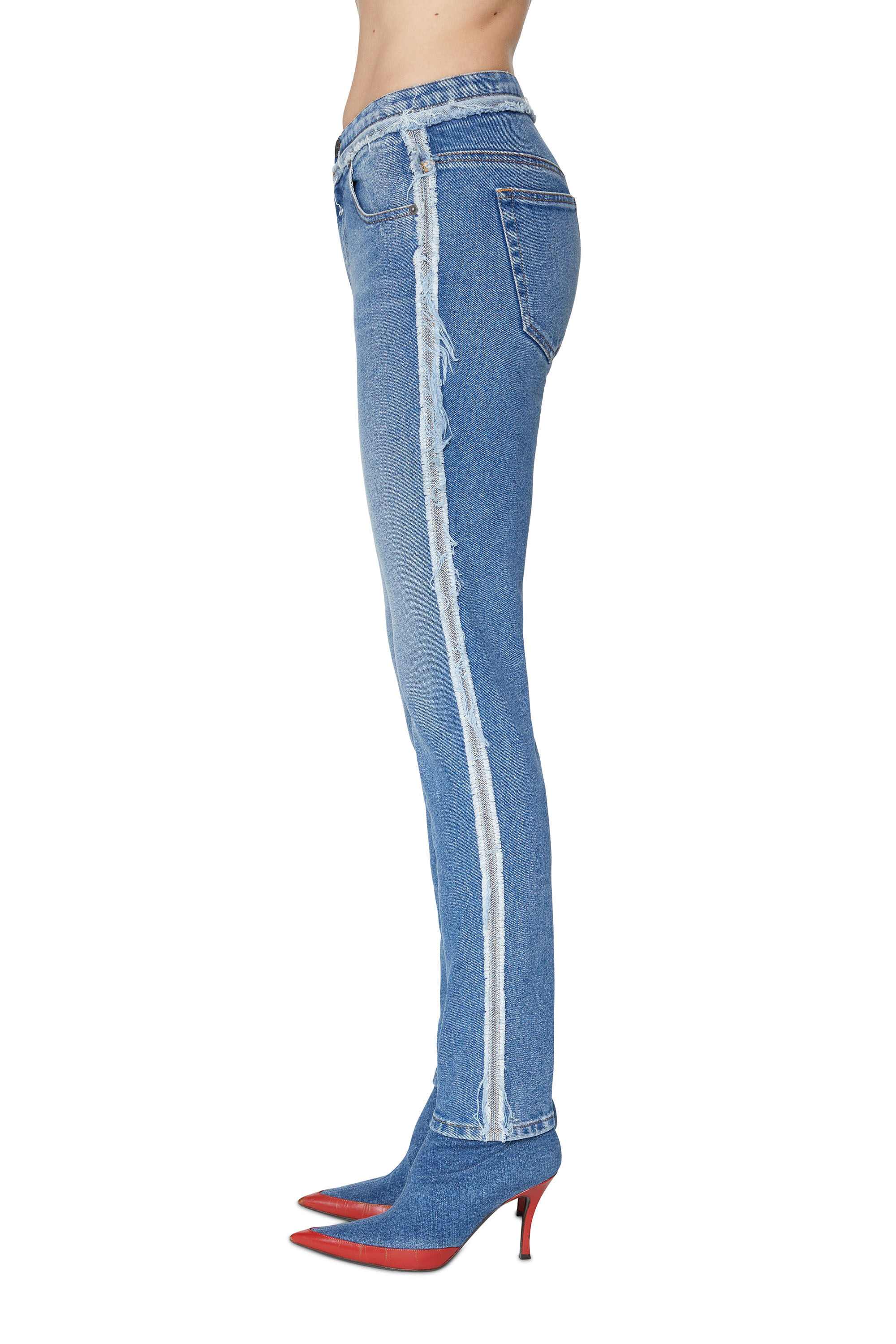 Diesel - D-Tail 09E19 Skinny Jeans, Bleu moyen - Image 5