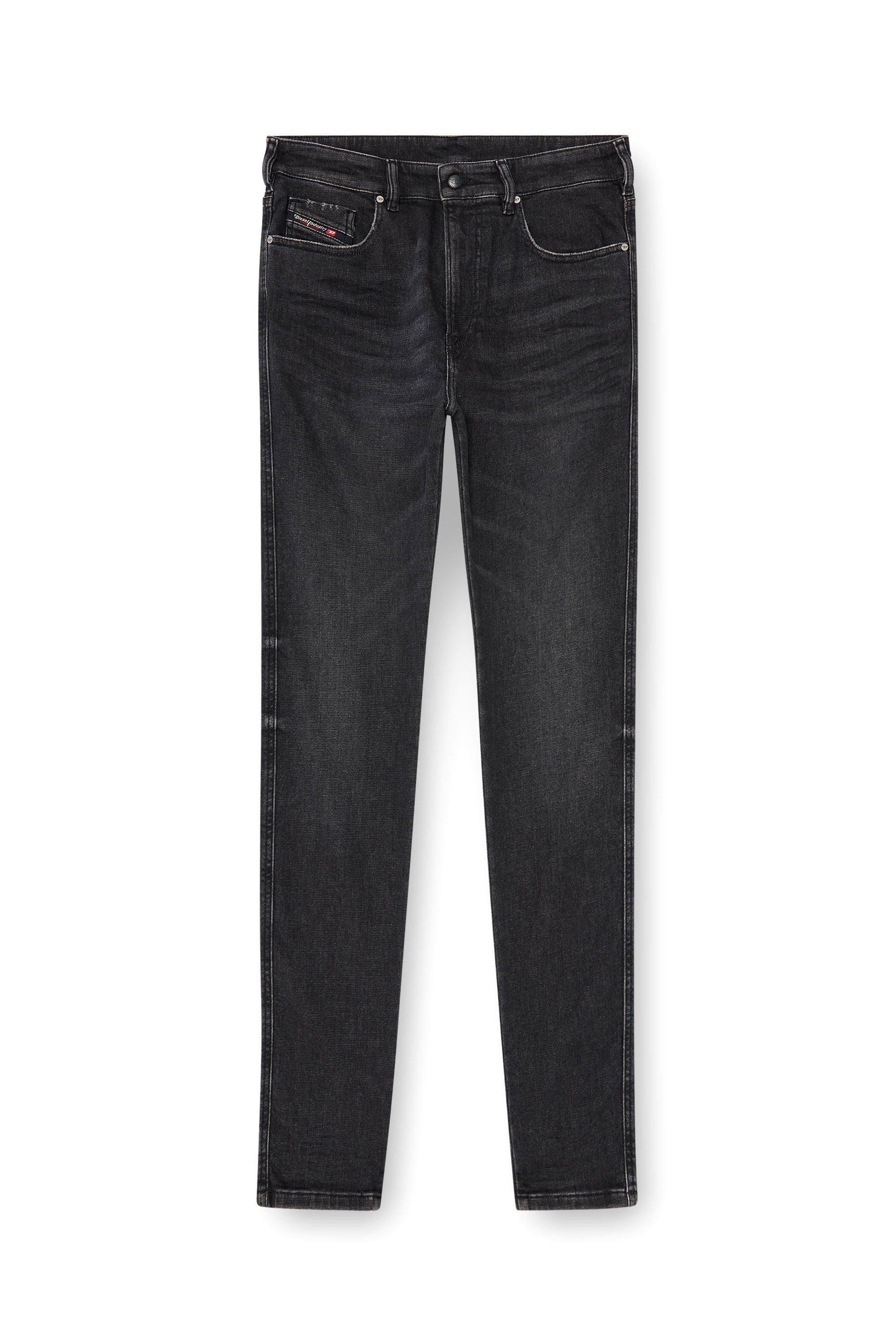 Diesel - Slim 2062 D-Strukt Joggjeans&reg; 09P92 Homme, Noir/Gris fonc&eacute; - Image 4