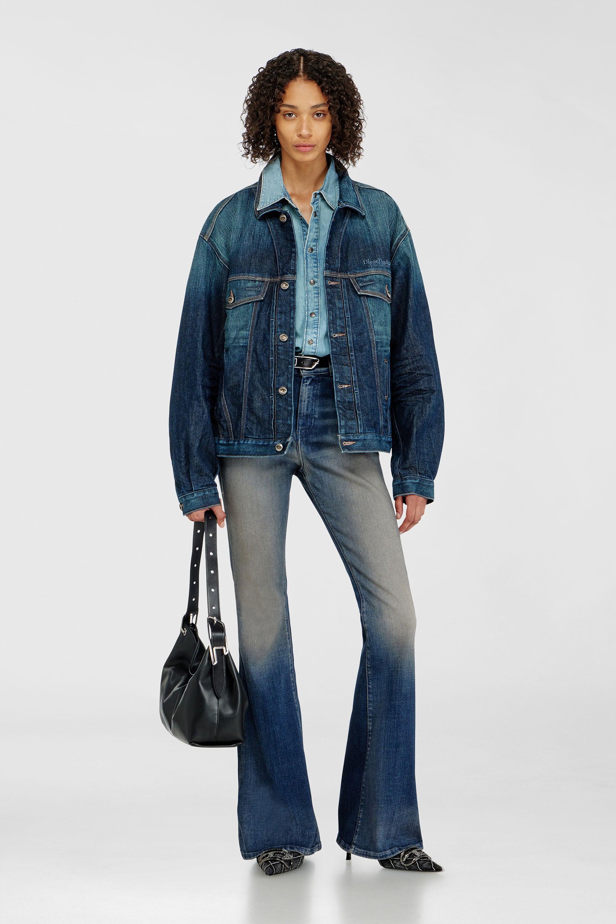 Diesel - Bootcut Jeans 1973 D-Partt 09P67 Femme, Bleu Fonc&eacute; - Image 1