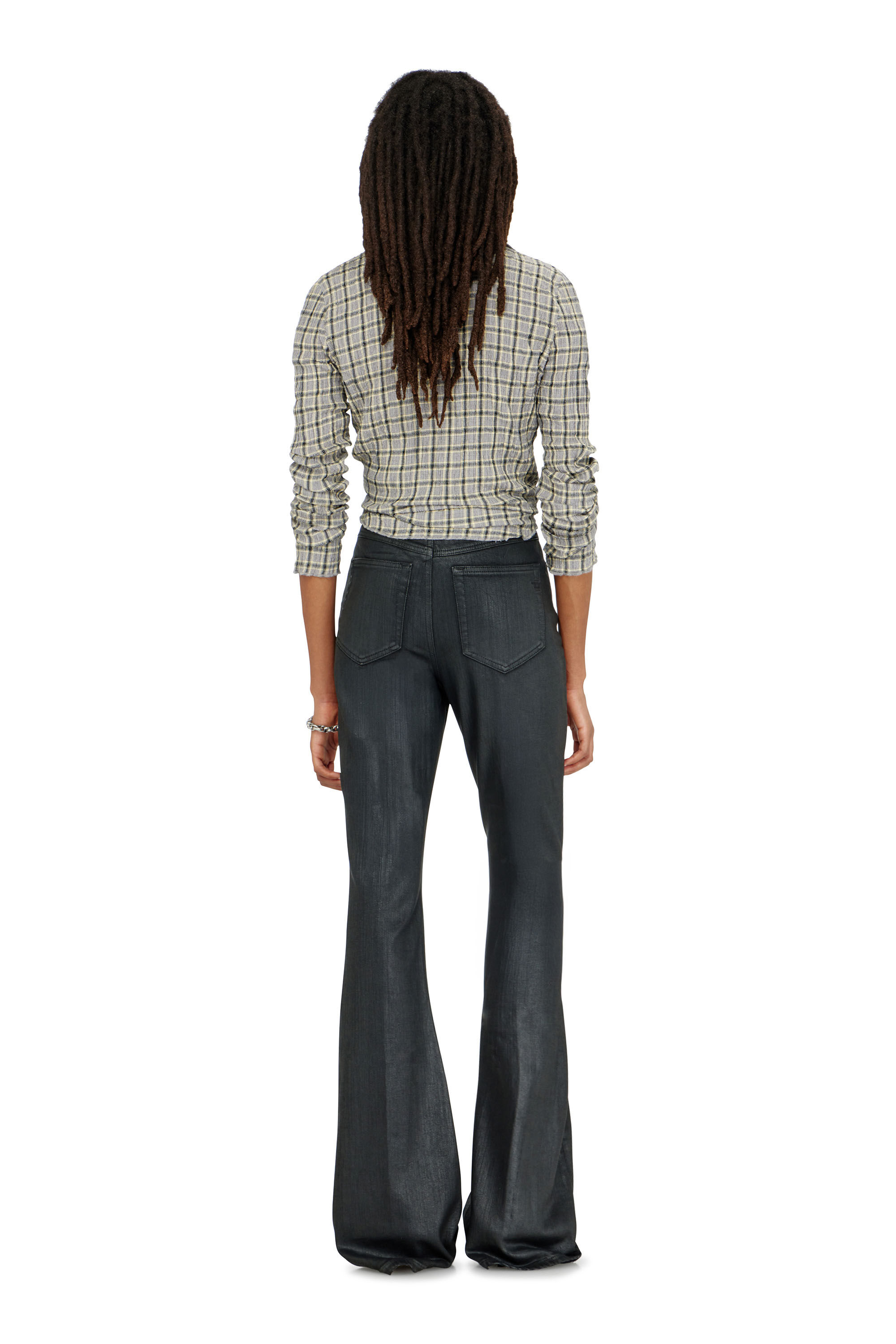 Diesel - Bootcut Jeans 1973 D-Partt 09P78 Femme, Noir/Gris fonc&eacute; - Image 3