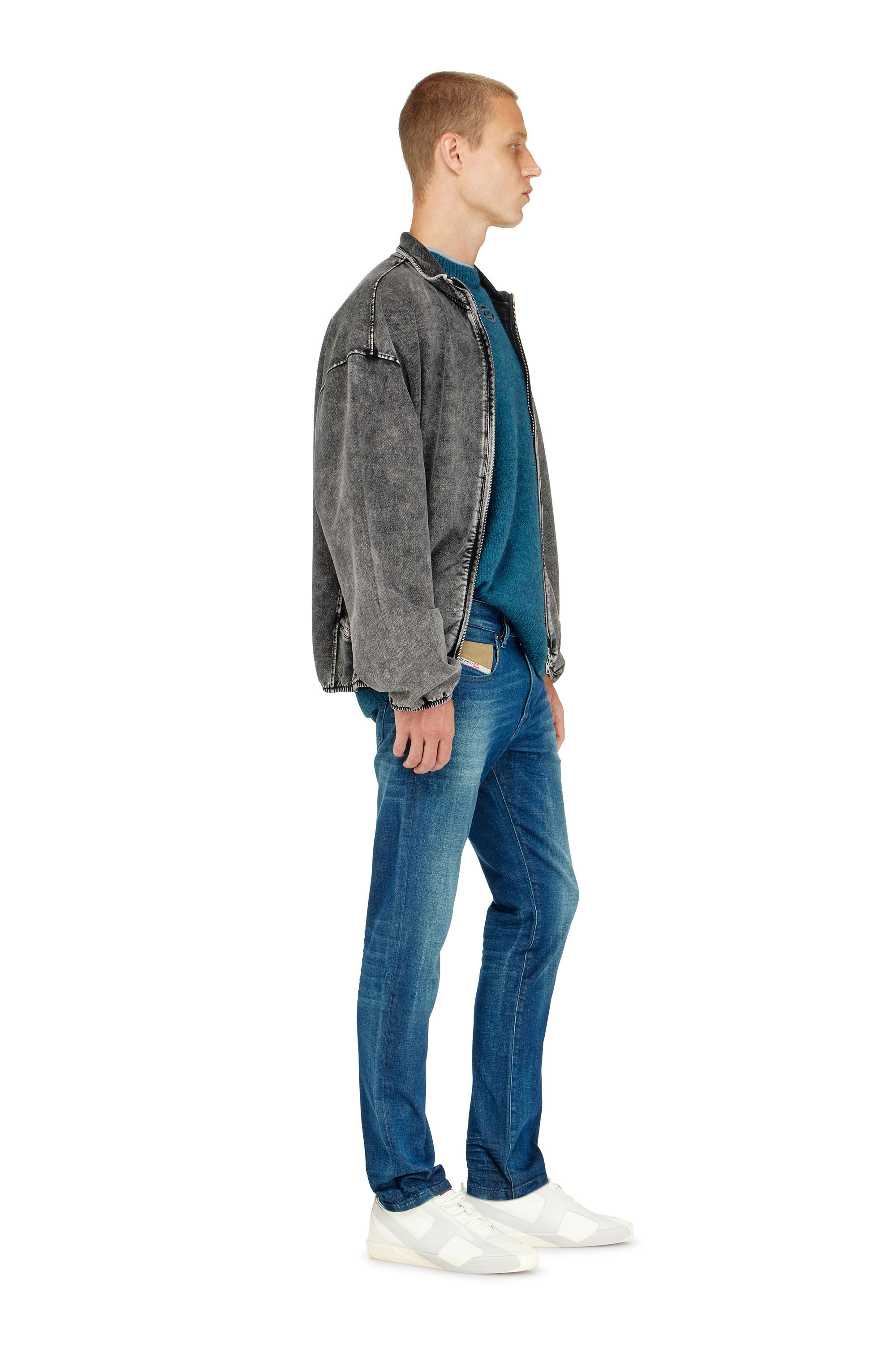 Diesel - Slim Jeans 2019 D-Strukt 0PBBZ Homme, Bleu moyen - Image 2