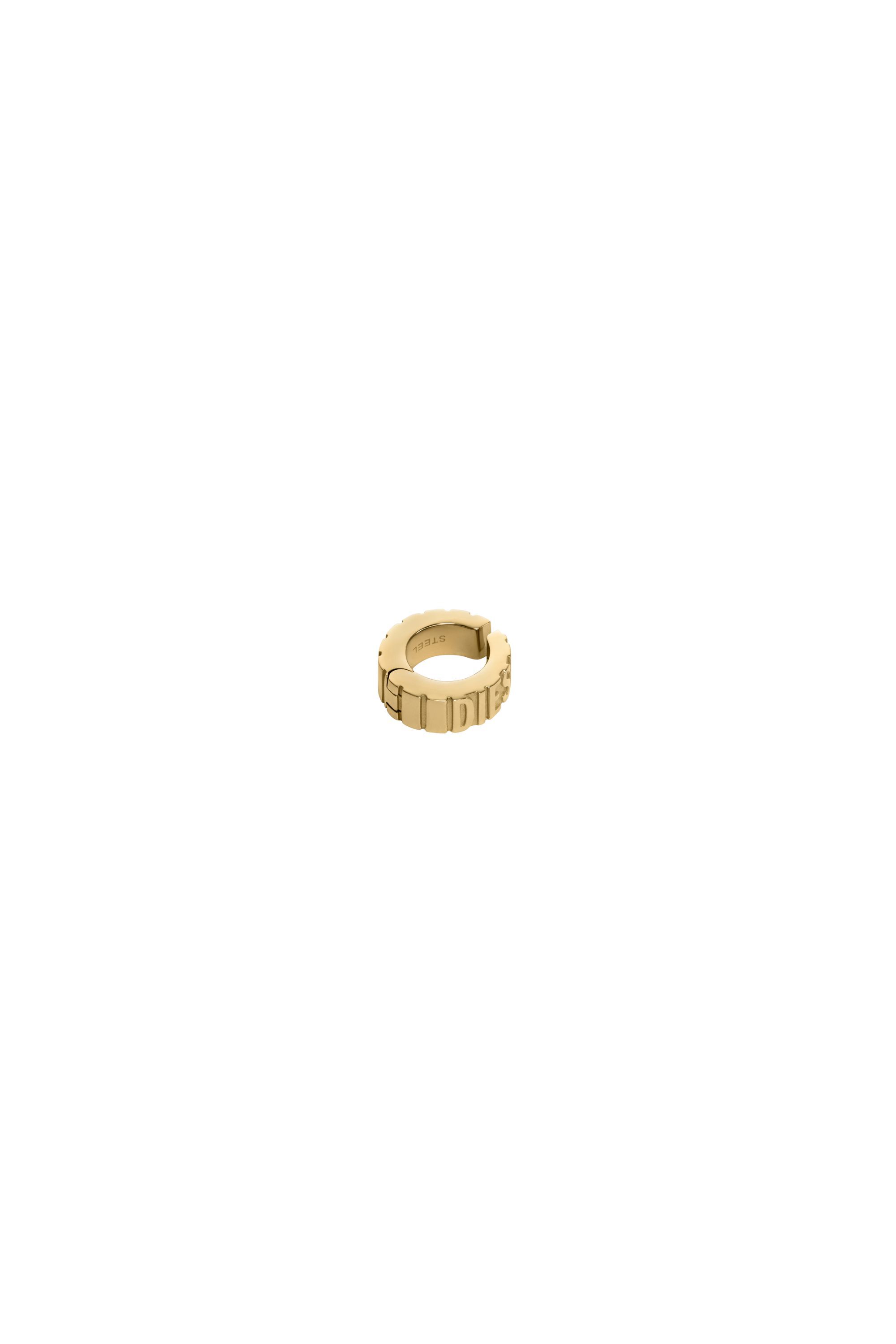 Diesel - DX1565710 JEWEL, Manchette d'oreille en acier inoxydable doré Mixte in Doré - 1