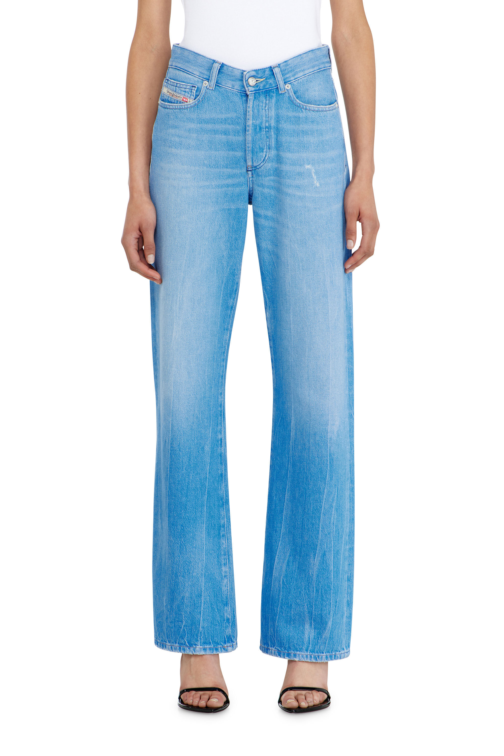 Diesel - Regular Jeans 1971 D-Sent 09P88 Femme, Bleu Clair - Image 4