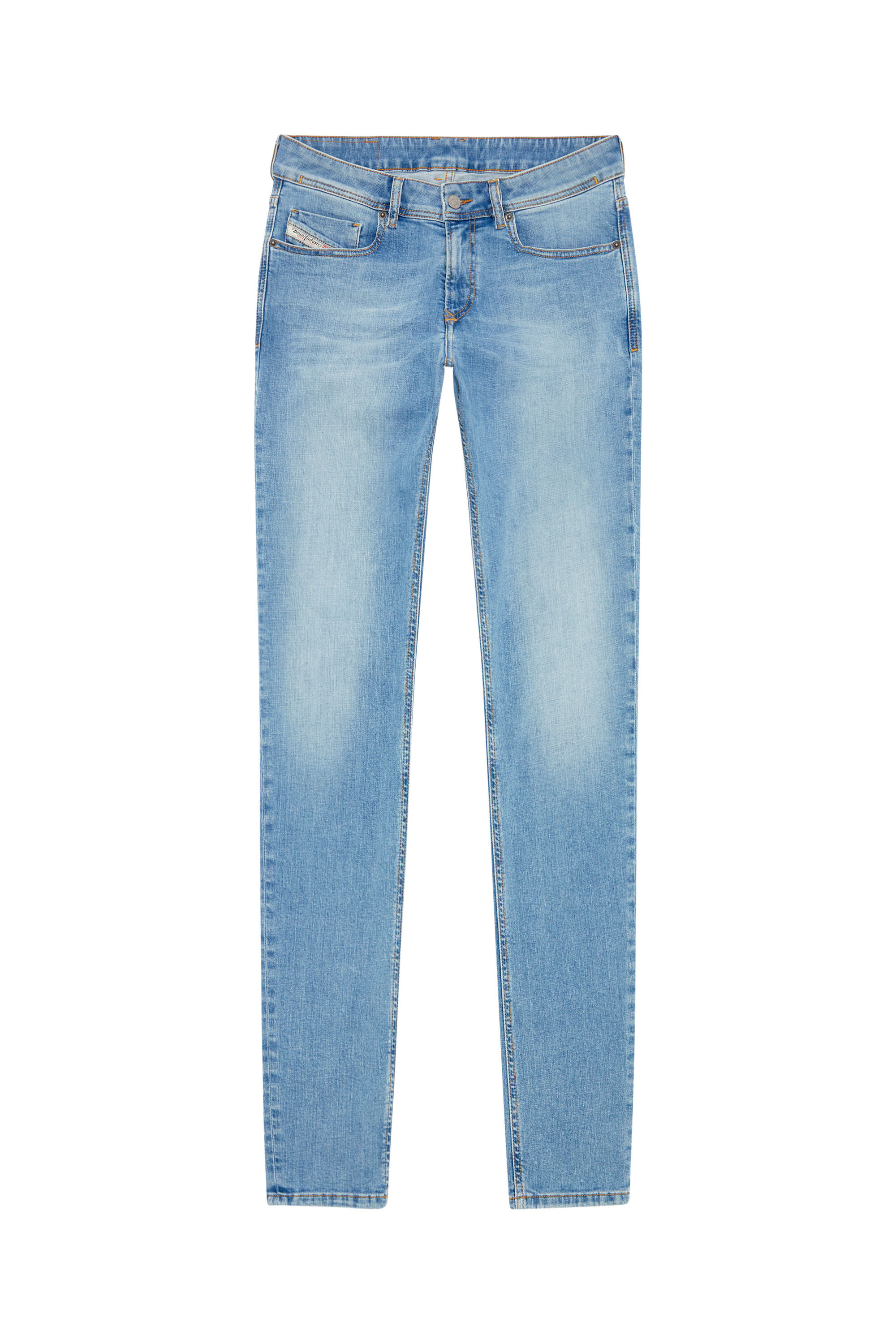 Diesel - Skinny Jeans 1979 Sleenker 09H62, Bleu Clair - Image 2