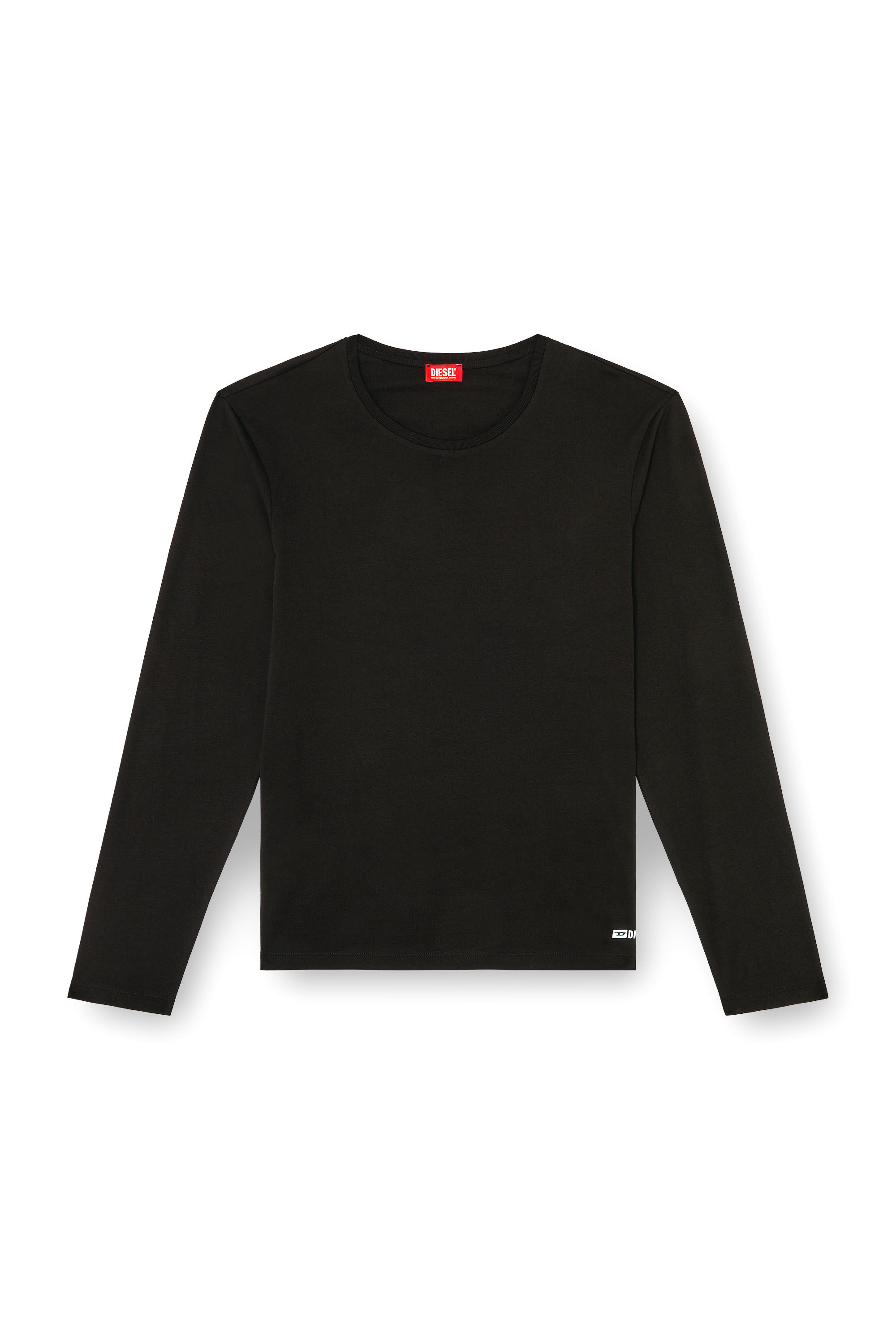 Diesel - KIRK-D-BOX, T-shirt en coton à manches longues Homme in Noir - 2
