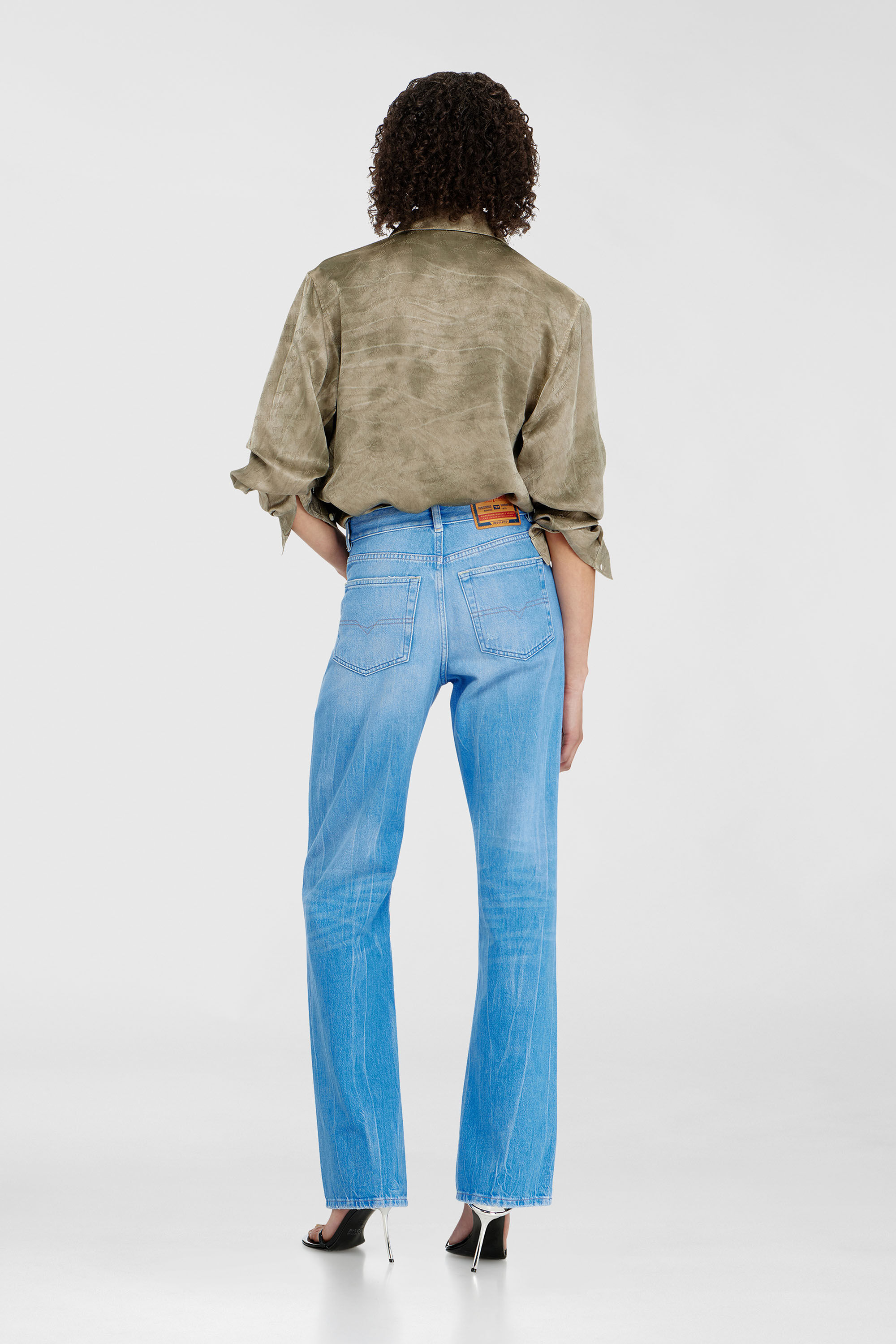 Diesel - Regular Jeans 1971 D-Sent 09P88 Femme, Bleu Clair - Image 3