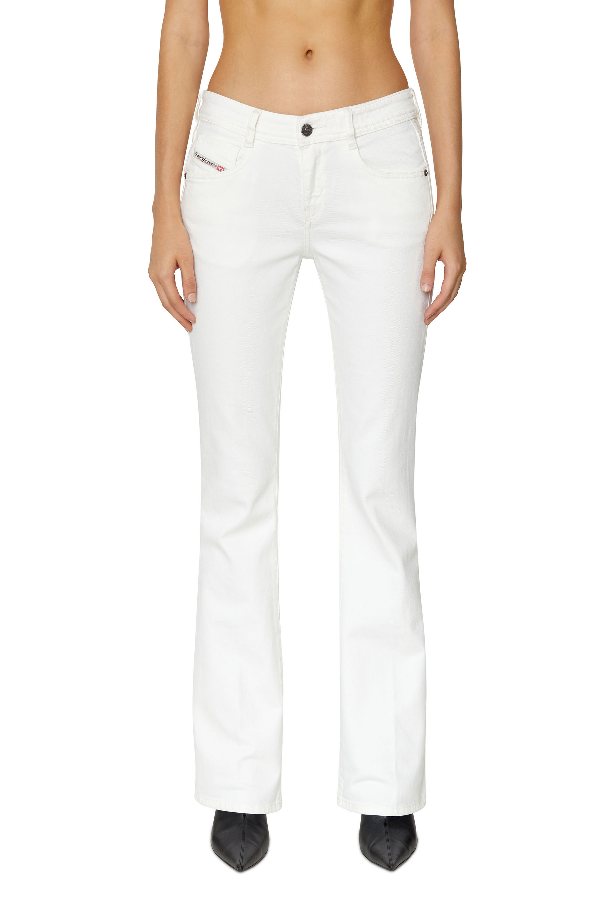 Diesel - 1969 D-EBBEY 09D63 Bootcut and Flare Jeans, Blanc - Image 3