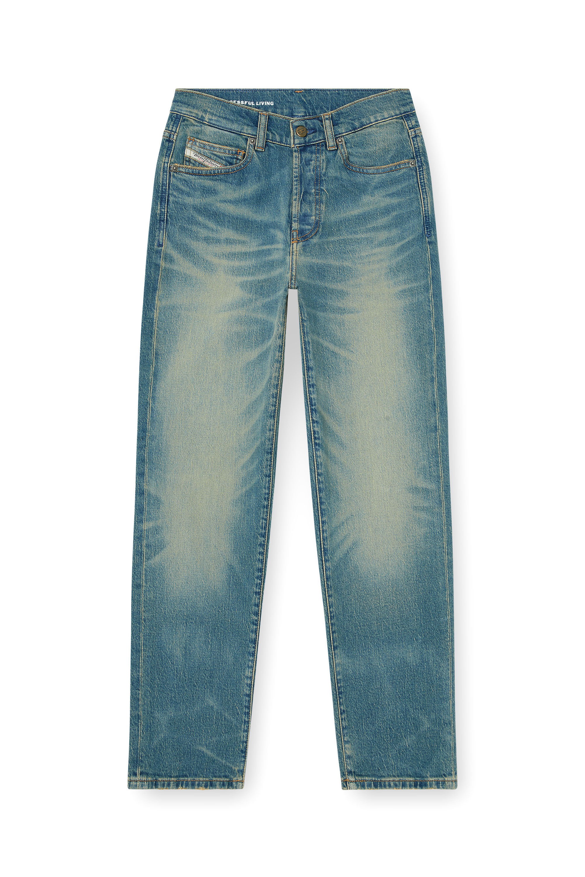 Diesel - Regular Jeans 1981 D-Went 0KBBP Femme, Bleu moyen - Image 6