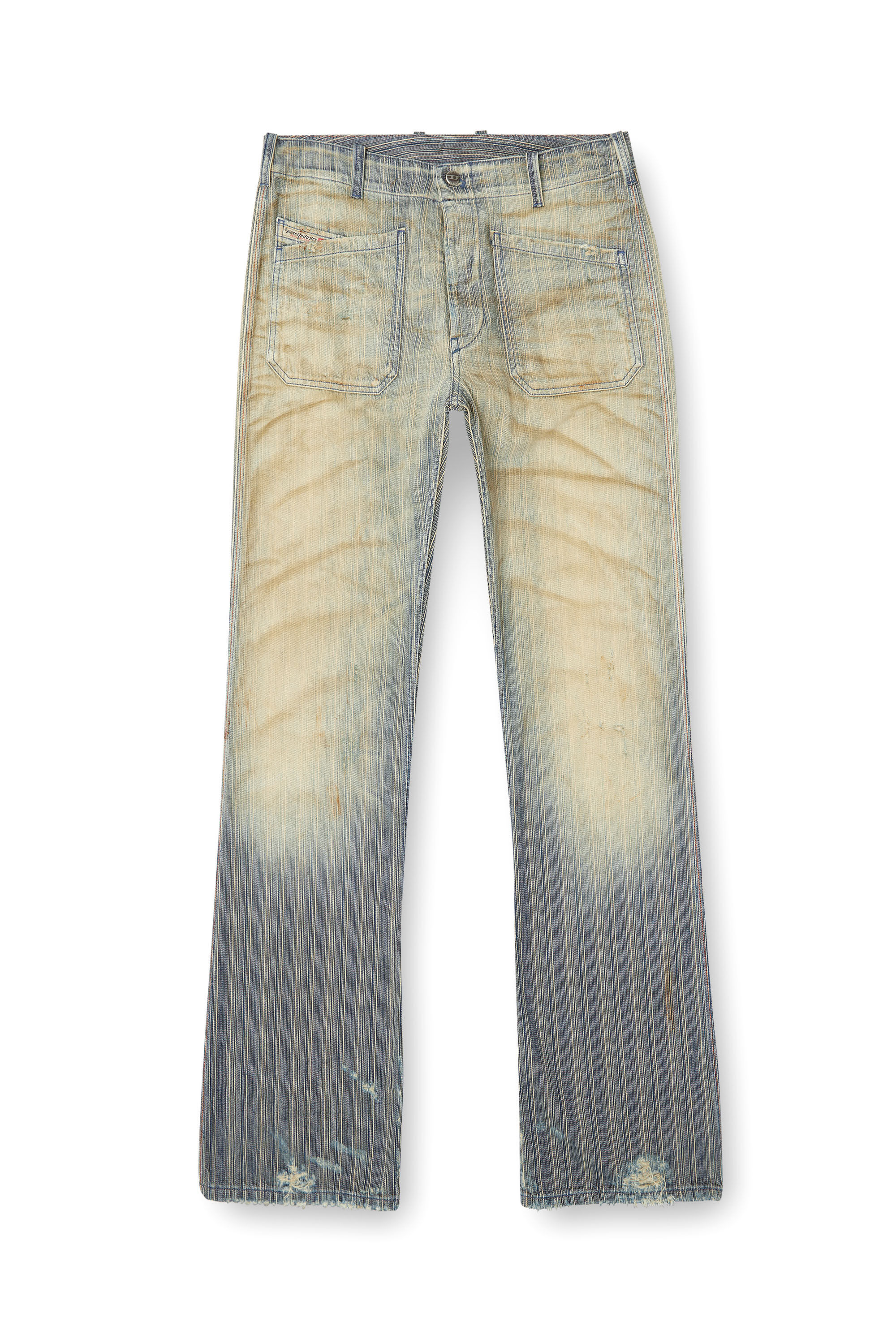 Diesel - Bootcut Jeans D-Moorix 09L55 Homme, Bleu moyen - Image 2