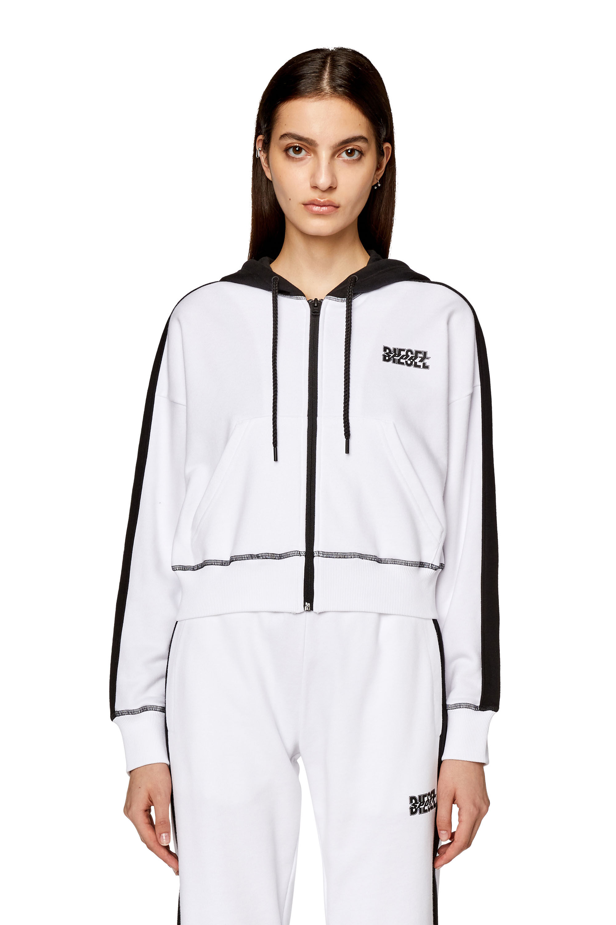 Veste de surv tement avec capuche contrast e Femme AWST DOLORES