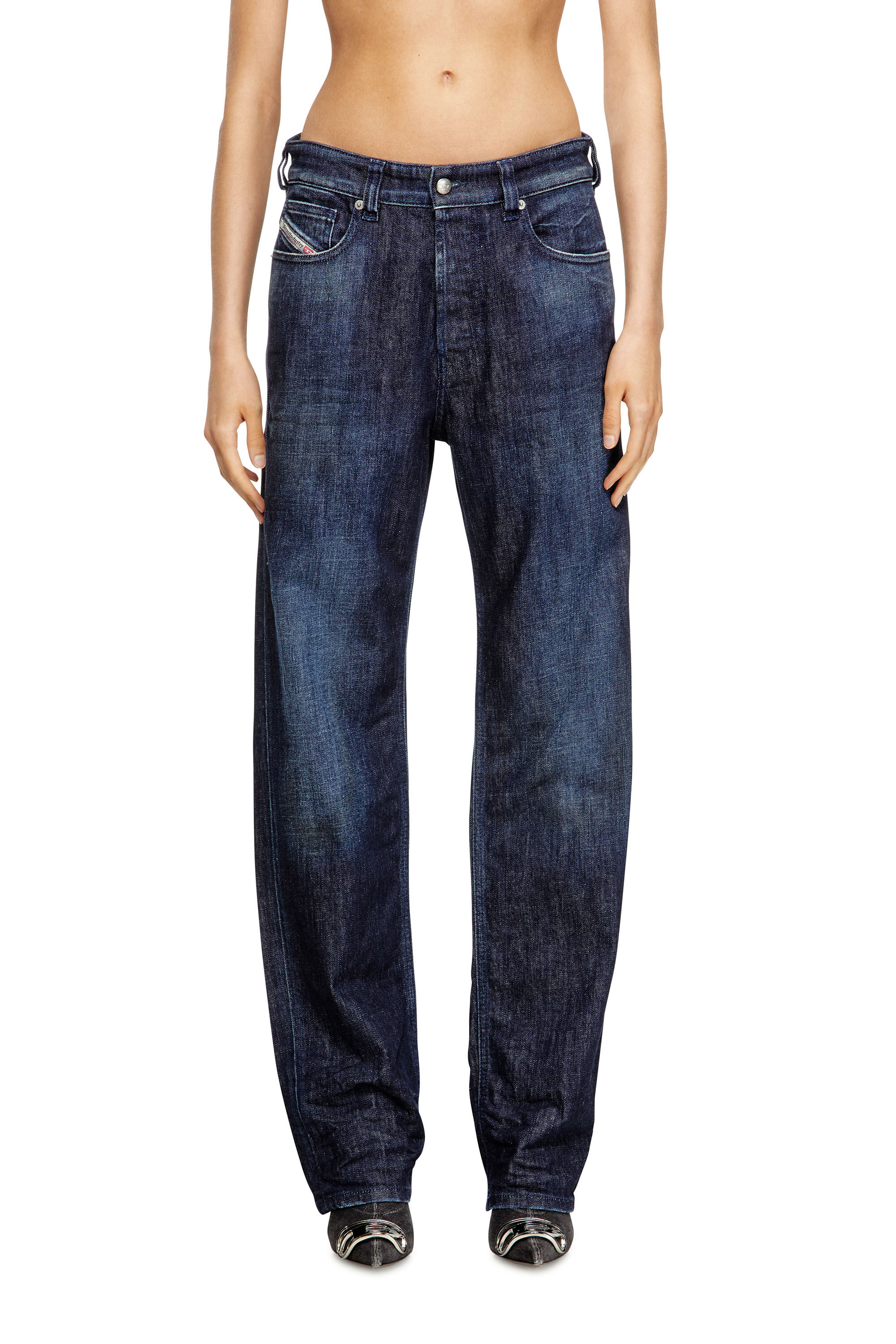 Diesel - Regular Jeans 1988 D-Ark 09M19 Femme, Bleu Foncé - Image 3