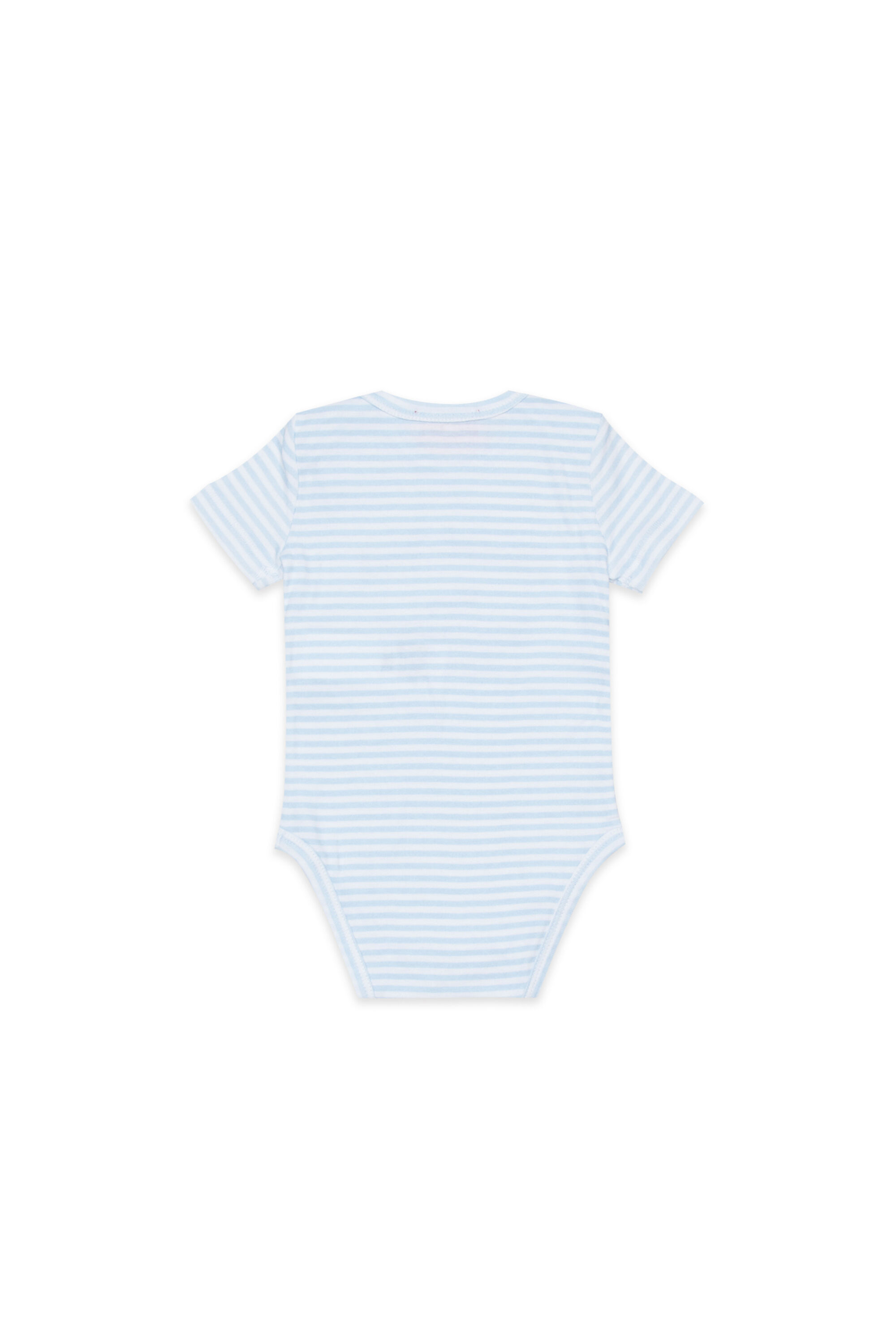 Diesel - USPELBOX-NB, Coffret cadeau b&eacute;b&eacute; en coton ray&eacute; Mixte in Bleu - 2