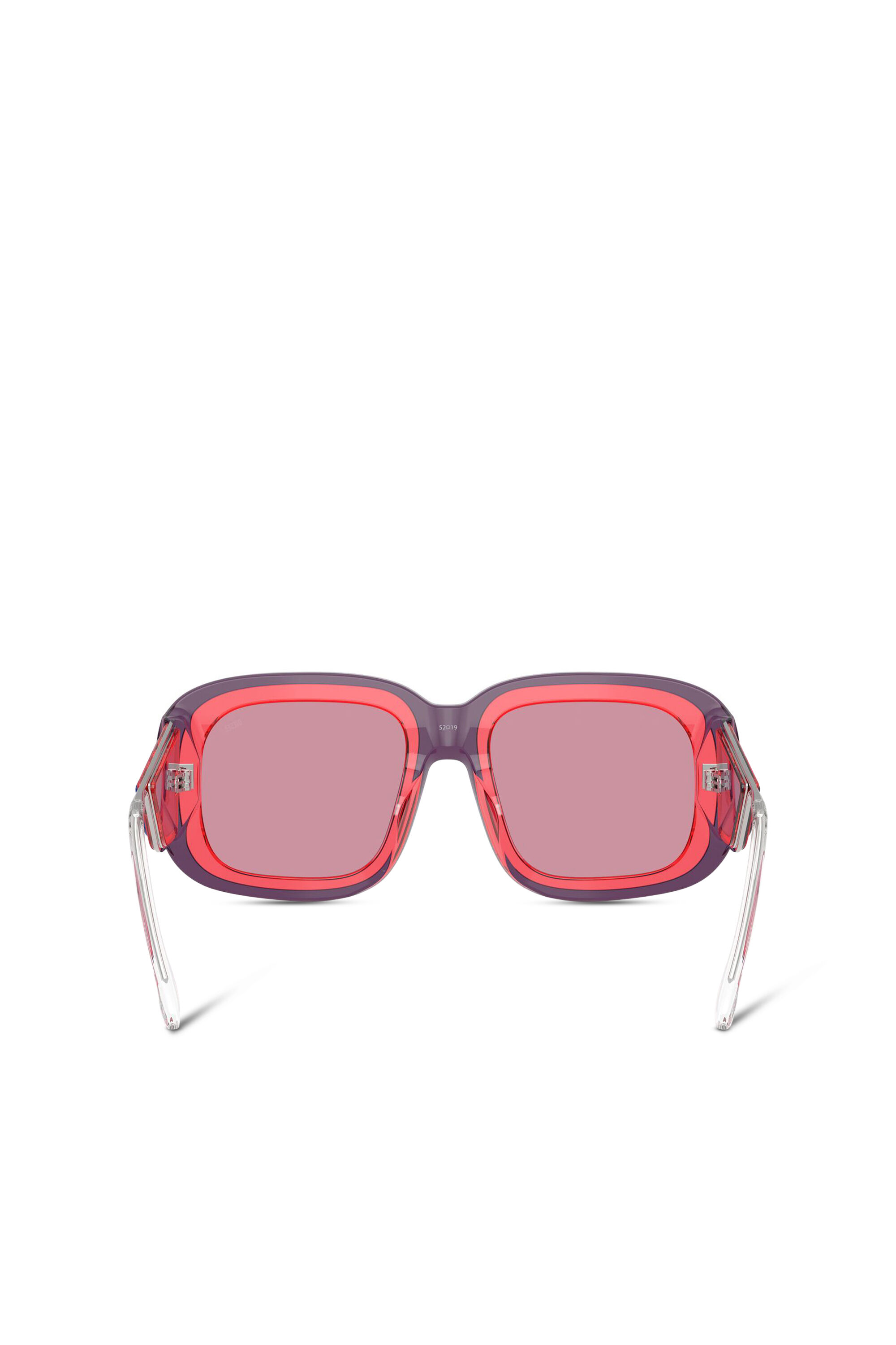Diesel - 0DL2015U, Lunettes de soleil carr&eacute;es Mixte in Rose - 3