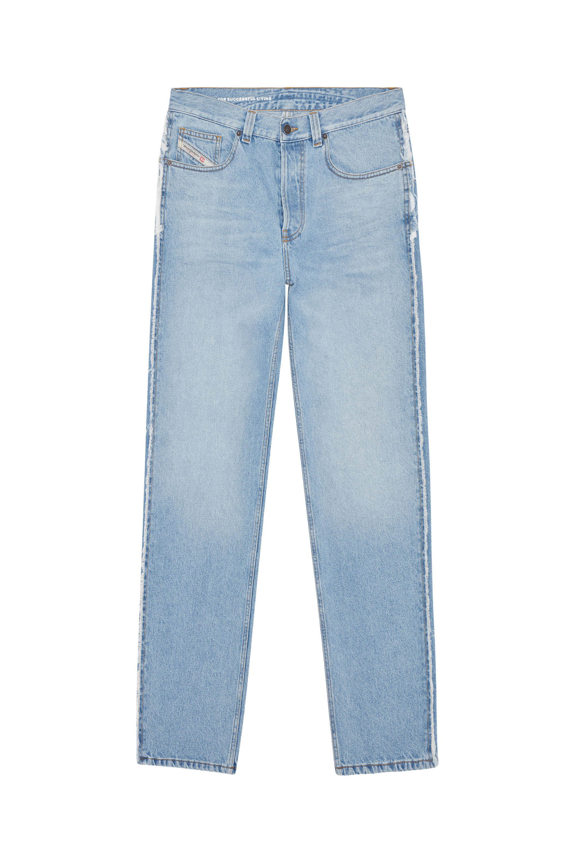 Diesel - Straight Jeans 2010 D-Macs 0HLAC, Bleu Clair - Image 2