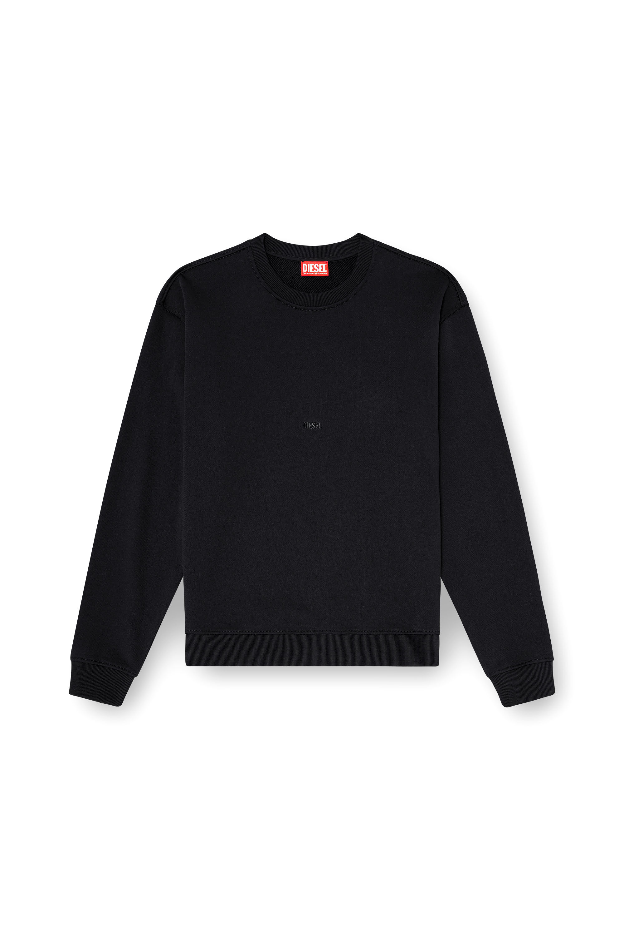 Diesel - S-NORM-AA5, Sweat-shirt en coton avec micro broderie logo Homme in ToBeDefined - 2