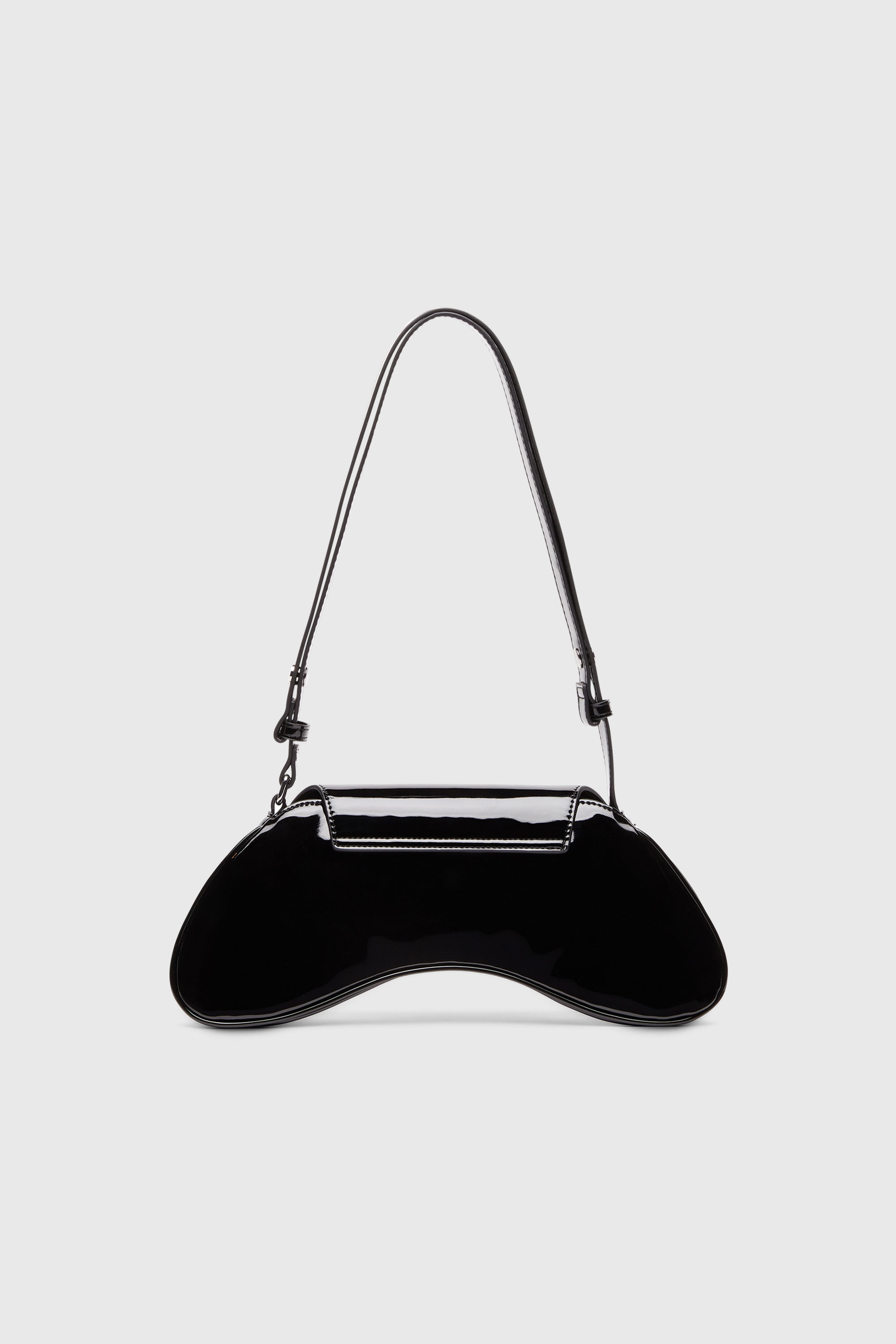 Diesel - PLAY CROSSBODY, Play-Sac &agrave; bandouli&egrave;re glossy Femme in Noir - 3