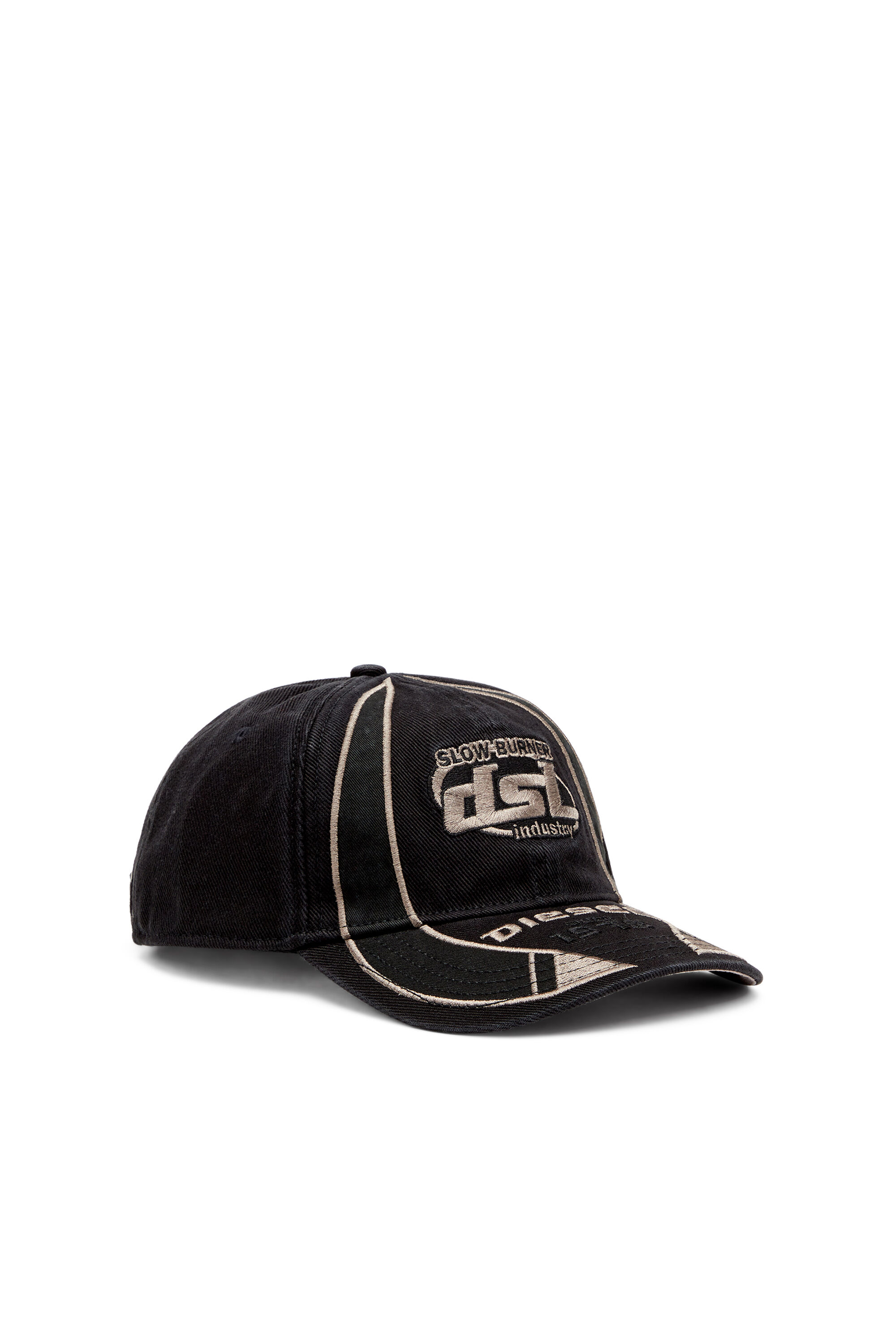 【関税込み】Diesel ブラック＆レッド C-Arson キャップ Diesel: ブラック＆レッド C-Arson キャップ | SSENSE 日本