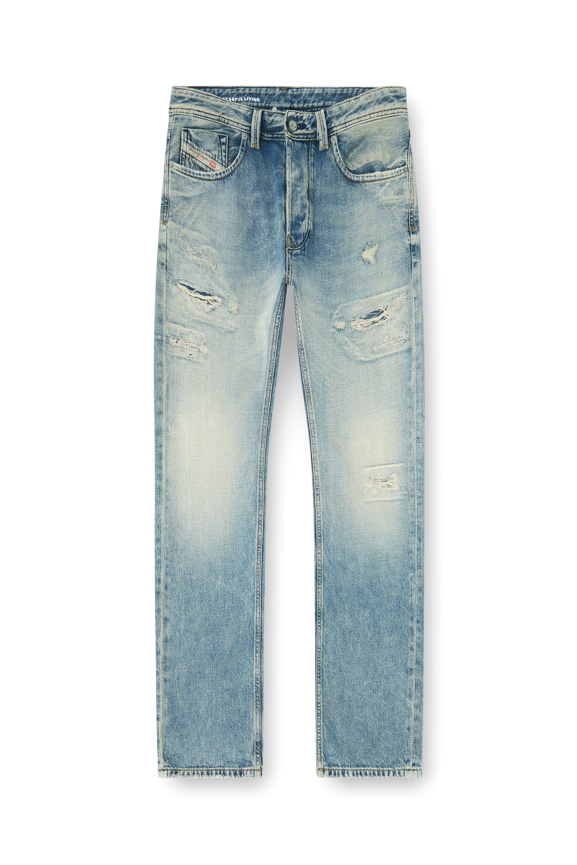 Diesel - Regular Jeans 1985 Larkee 09P62 Homme, Bleu moyen - Image 6