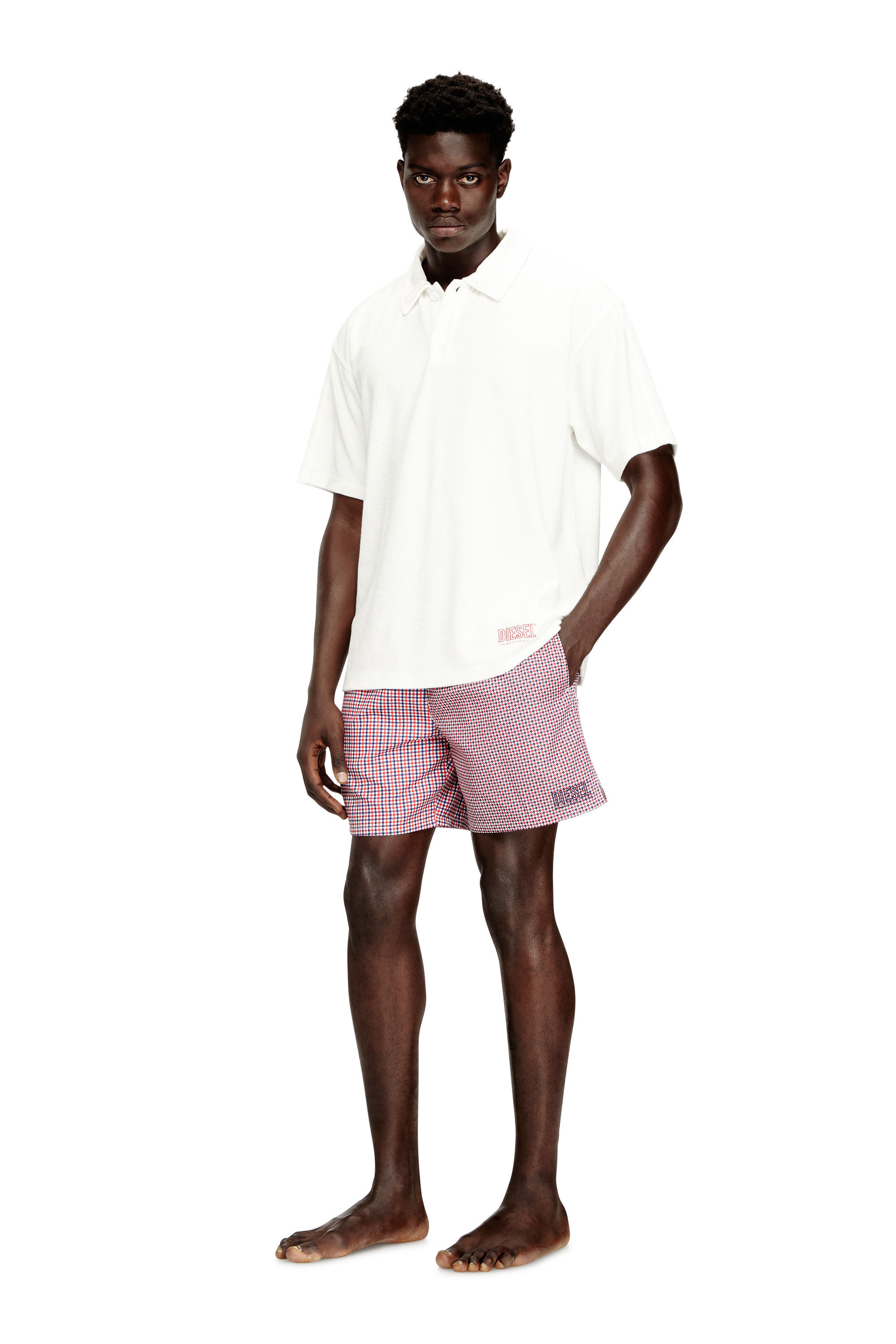 Diesel - SPORT-41-D-CORE, Short de bain à motifs mixtes Homme in ToBeDefined - 2