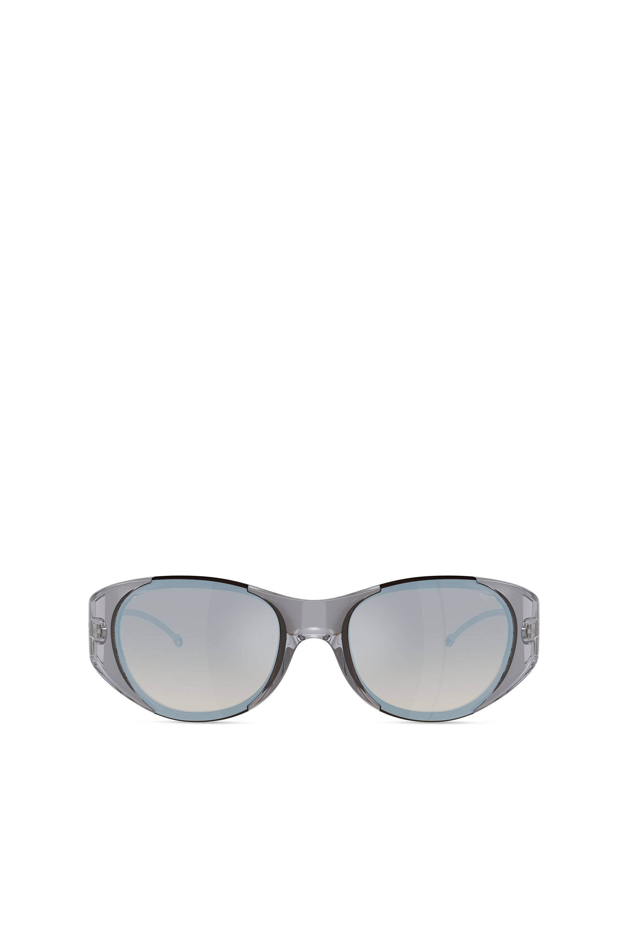 Diesel - 0DL3003, Lunettes de soleil ovales Mixte in Gris - 1